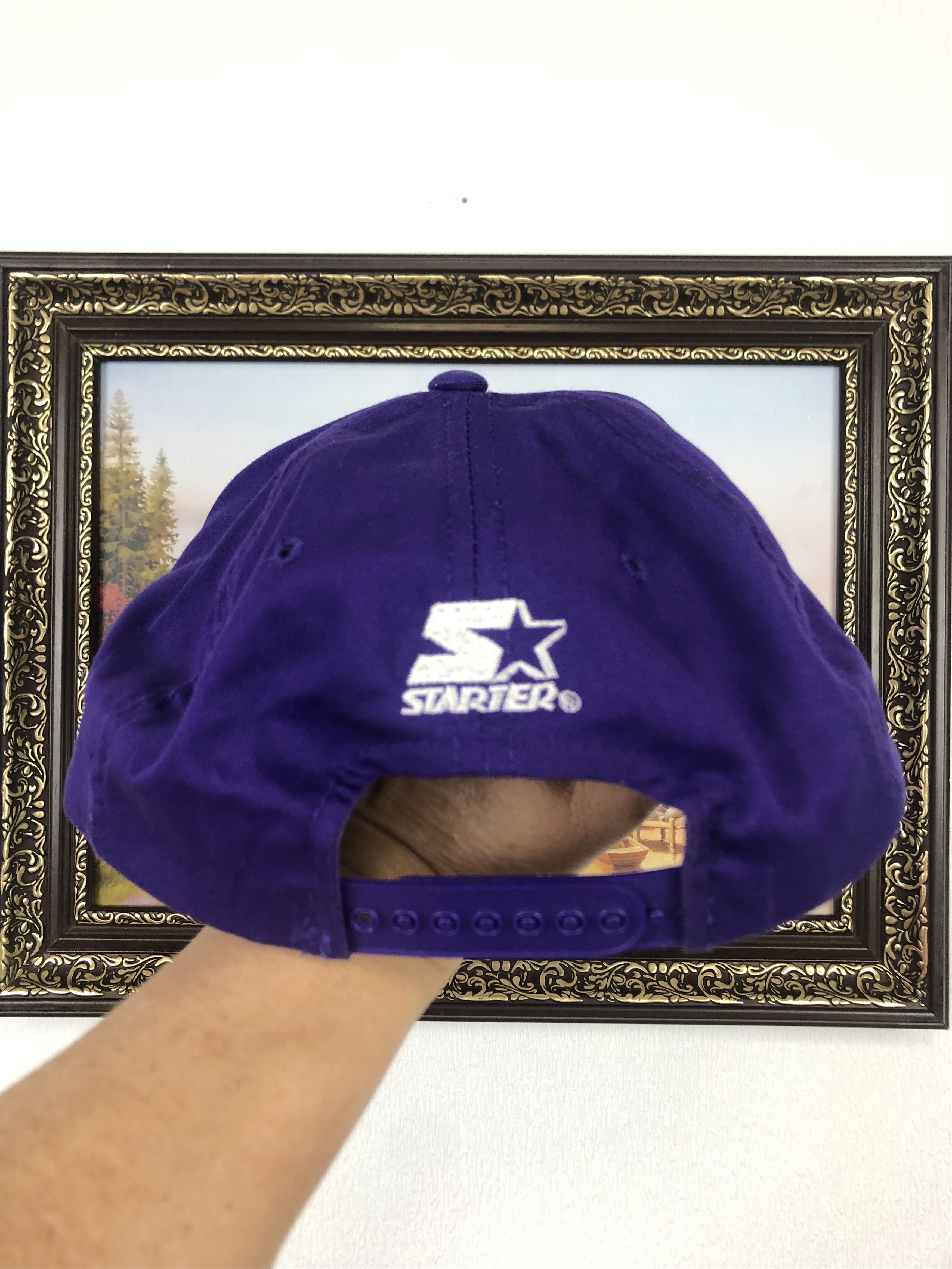 Starter VINTAGE Utah Jazz Starter 90s Cap NBA Rare Hype Size ONE SIZE - 5 Thumbnail