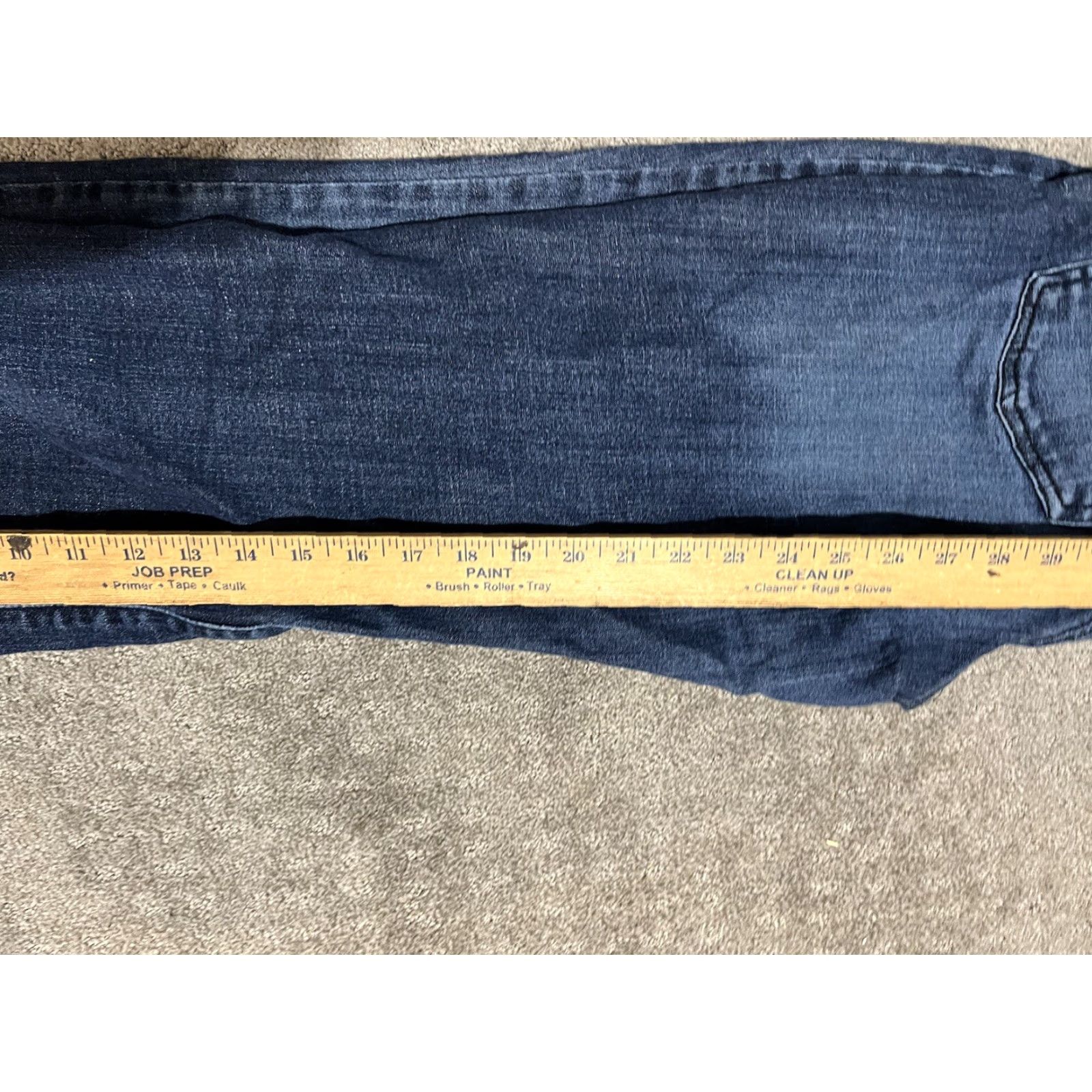 Lee Lee Jeans Women 26 Blue Denim Bootcut Slender Secret Low Rise 26x27 Slim Classic 5-Pocket Denim Jeans Size 26" / US 2 / IT 38 - 7 Thumbnail