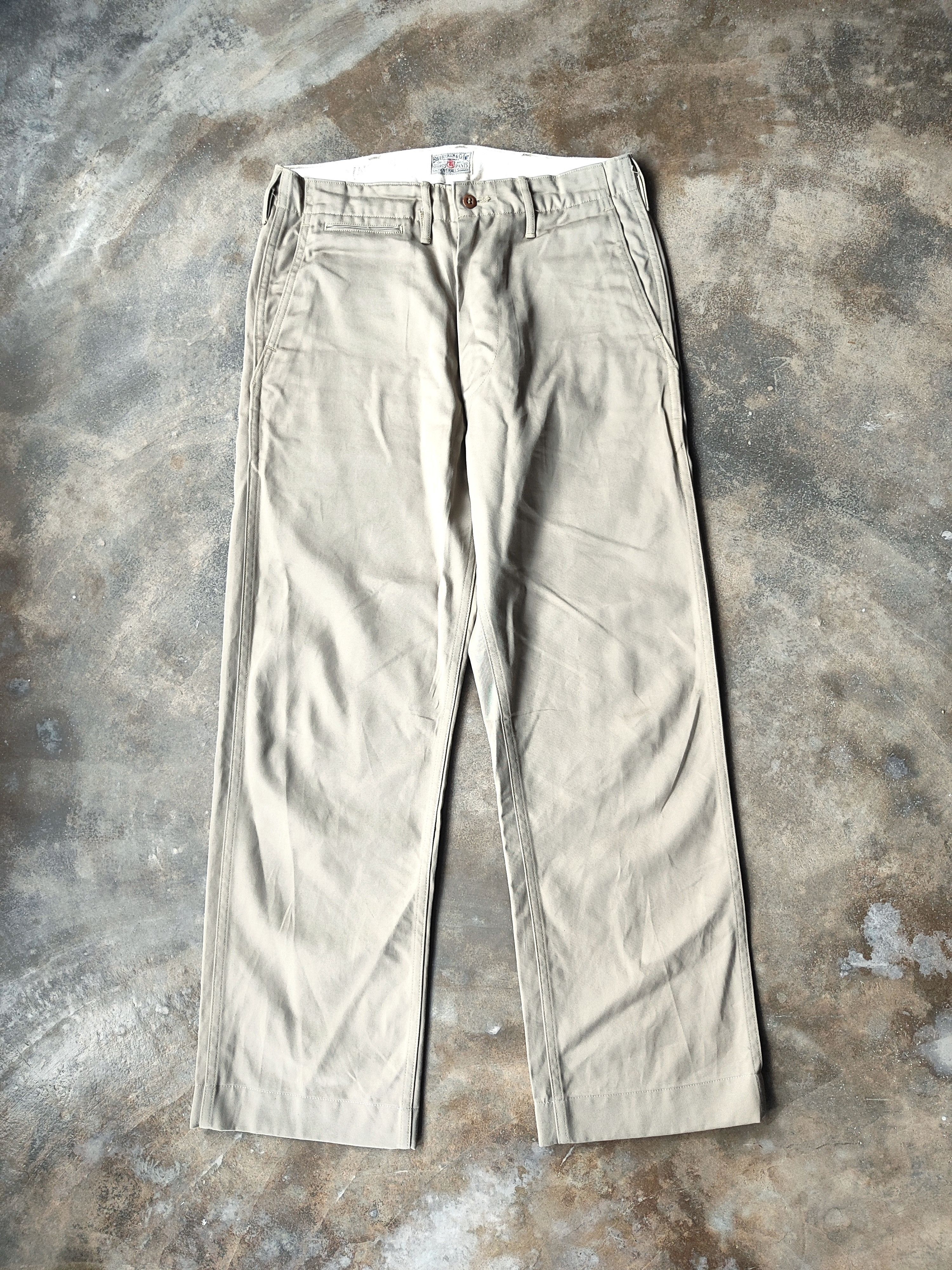 Buzz Rickson's Buzz Rickson's Original Spec Chinos Officer Pants Size US 30 / EU 46 - 1 Thumbnail