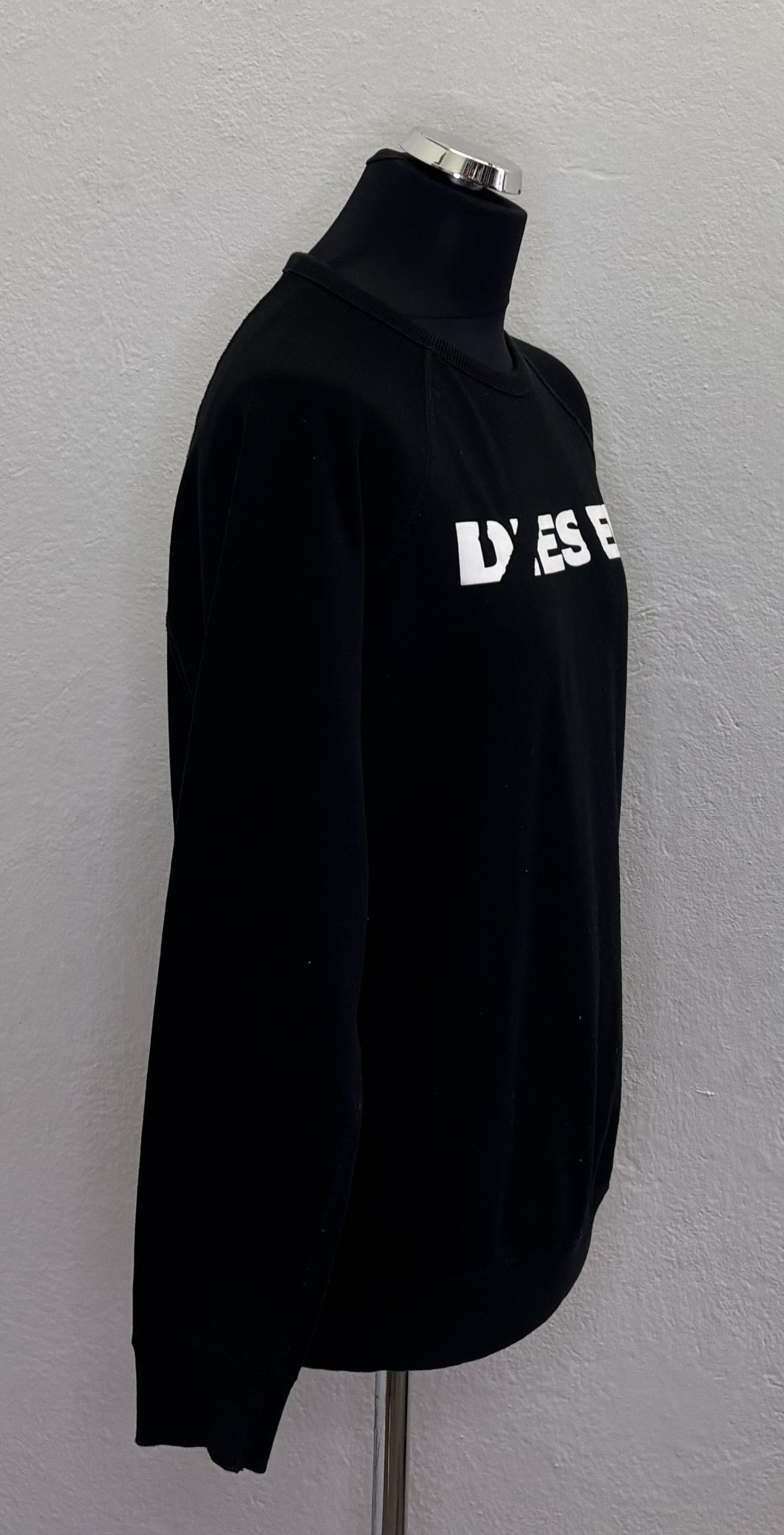 Diesel Diesel Black sweatshirt Big Logo Large Size US L / EU 52-54 / 3 - 4 Thumbnail
