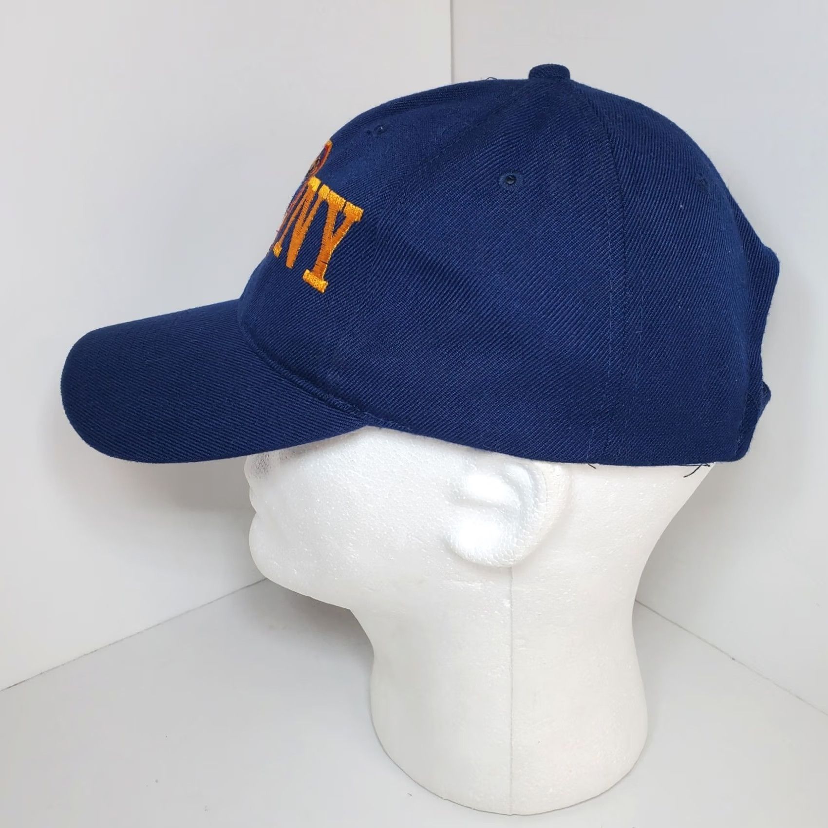 Vintage FDNY Baseball Cap New York Fire Department Dark Blue Adjustable One Size Size ONE SIZE - 4 Thumbnail