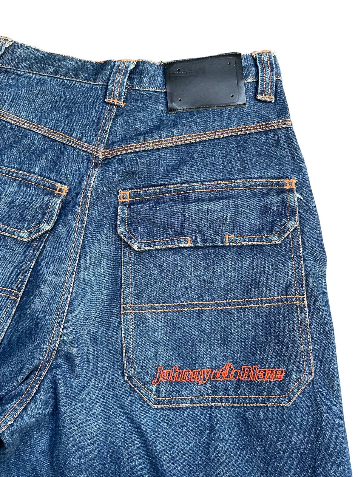 JNCO Johnny Blaze Baggy Denim Size US 30 / EU 46 - 9 Thumbnail