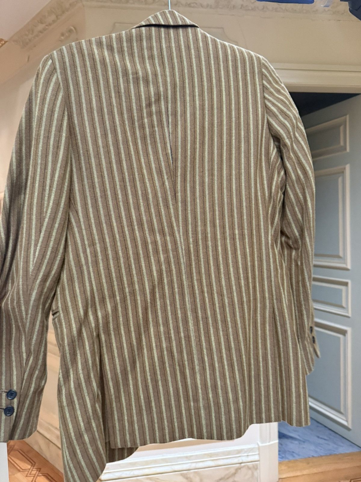 Ann Demeulemeester Tan Rini Blazer Size 48S - 3 Thumbnail