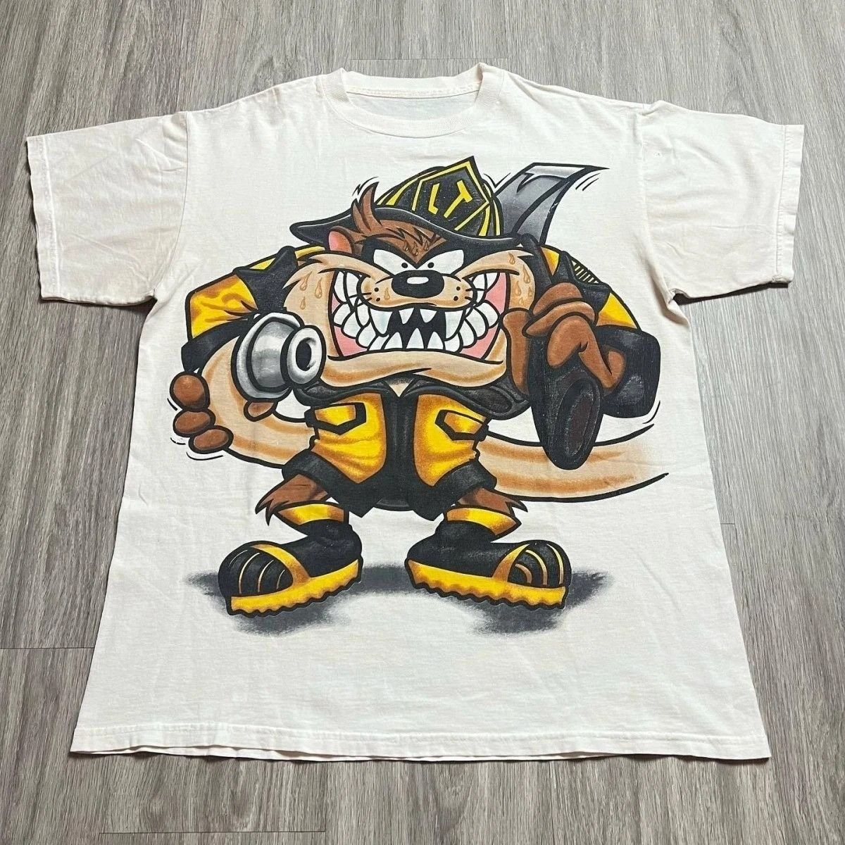 Vintage Big Monster T-Shirt Size US XL / EU 56 / 4 - 1 Thumbnail