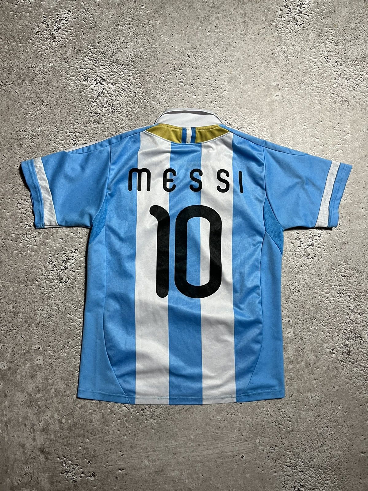 Other World Cup Argentina 10 Messi Soccer Football Jersey Home L Size US L / EU 52-54 / 3 - 8 Thumbnail