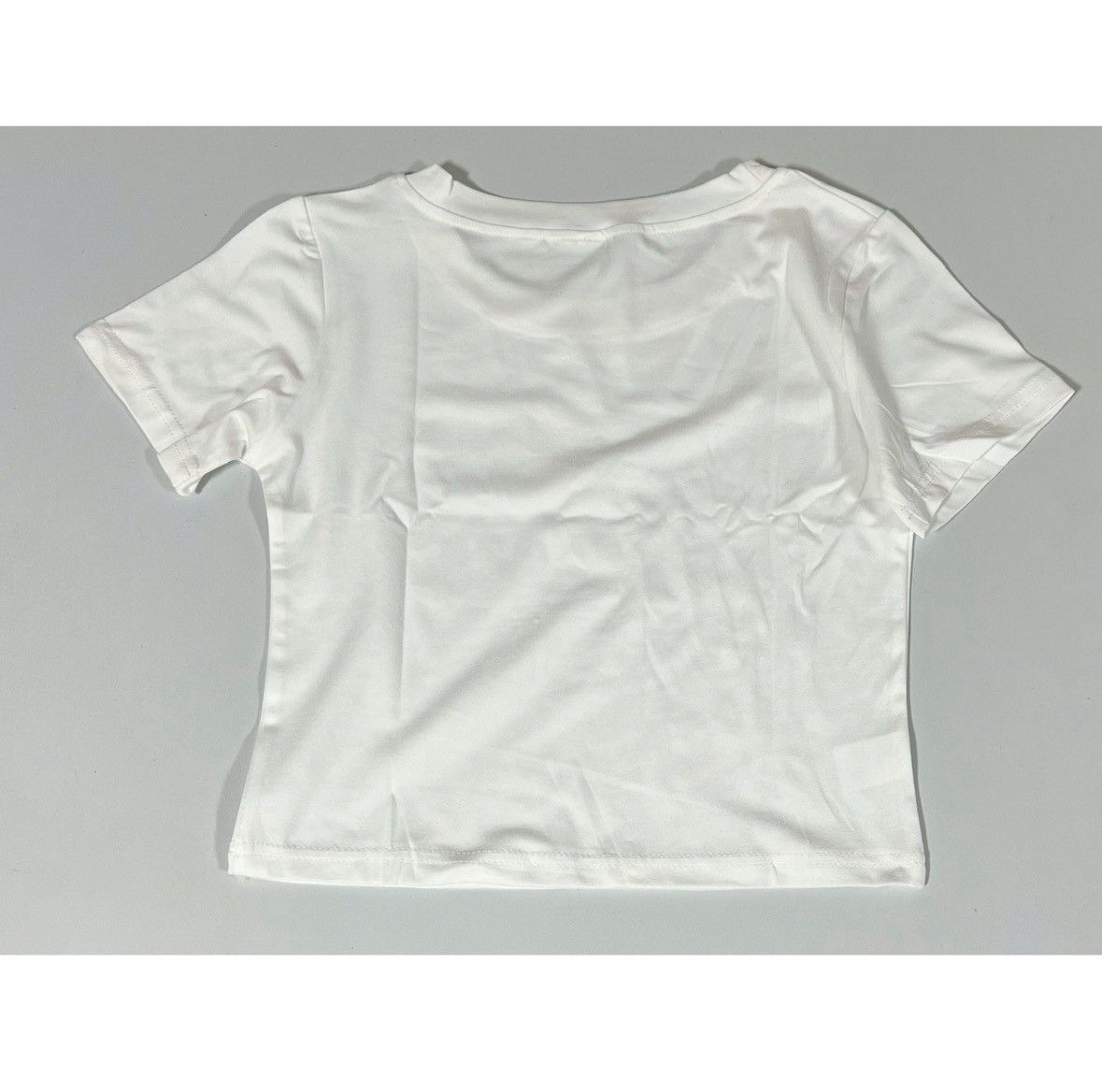 Japanese Brand White ‘I ♥️ Nerds’ Shirt Crop Top Blouse Graphic Tee Size S Size S / US 4 / IT 40 - 3 Thumbnail