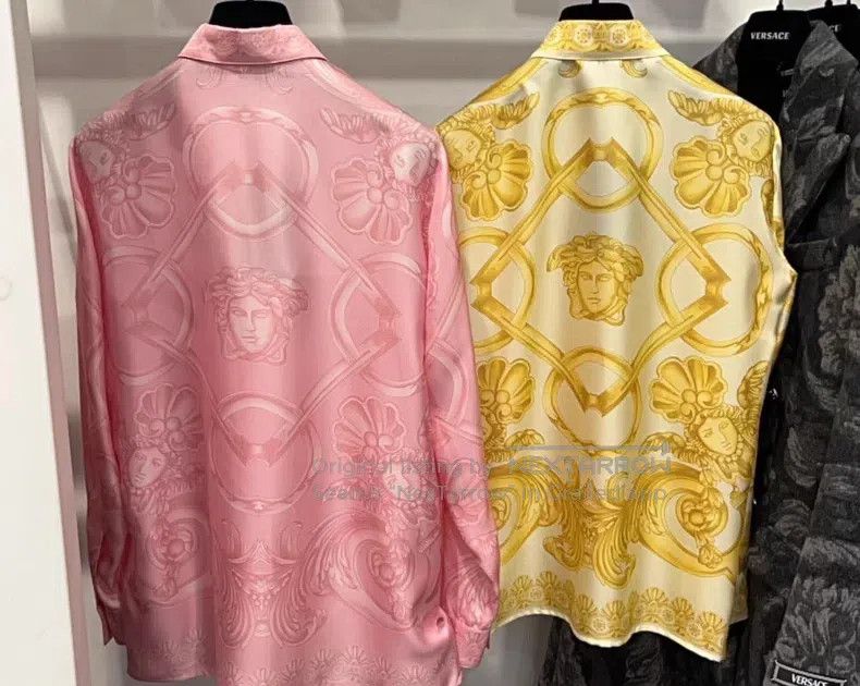 Versace Versace Limited edition baroque shirt Size US L / EU 52-54 / 3 - 3 Thumbnail