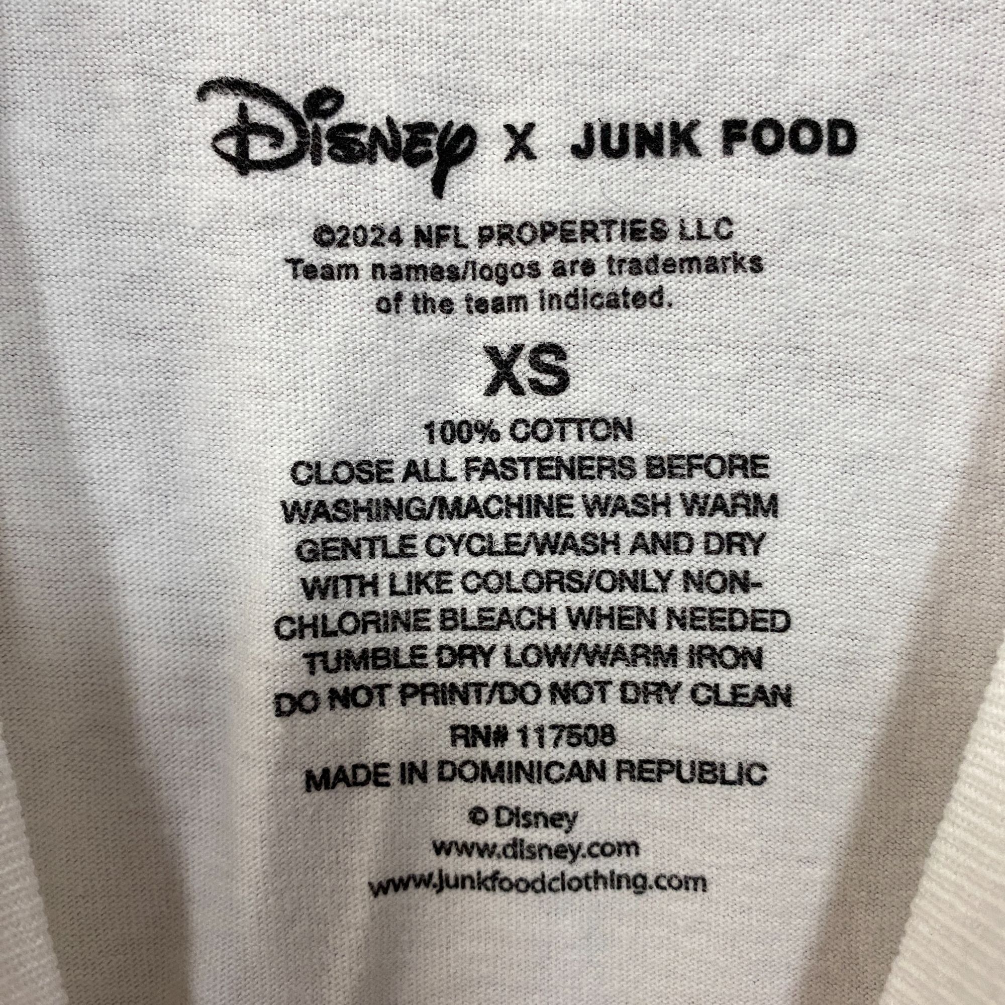 Disney Disney x Junk Food NFL Miami Dolphins Mickey Mouse Field T-S Size US XS / EU 42 / 0 - 4 Thumbnail