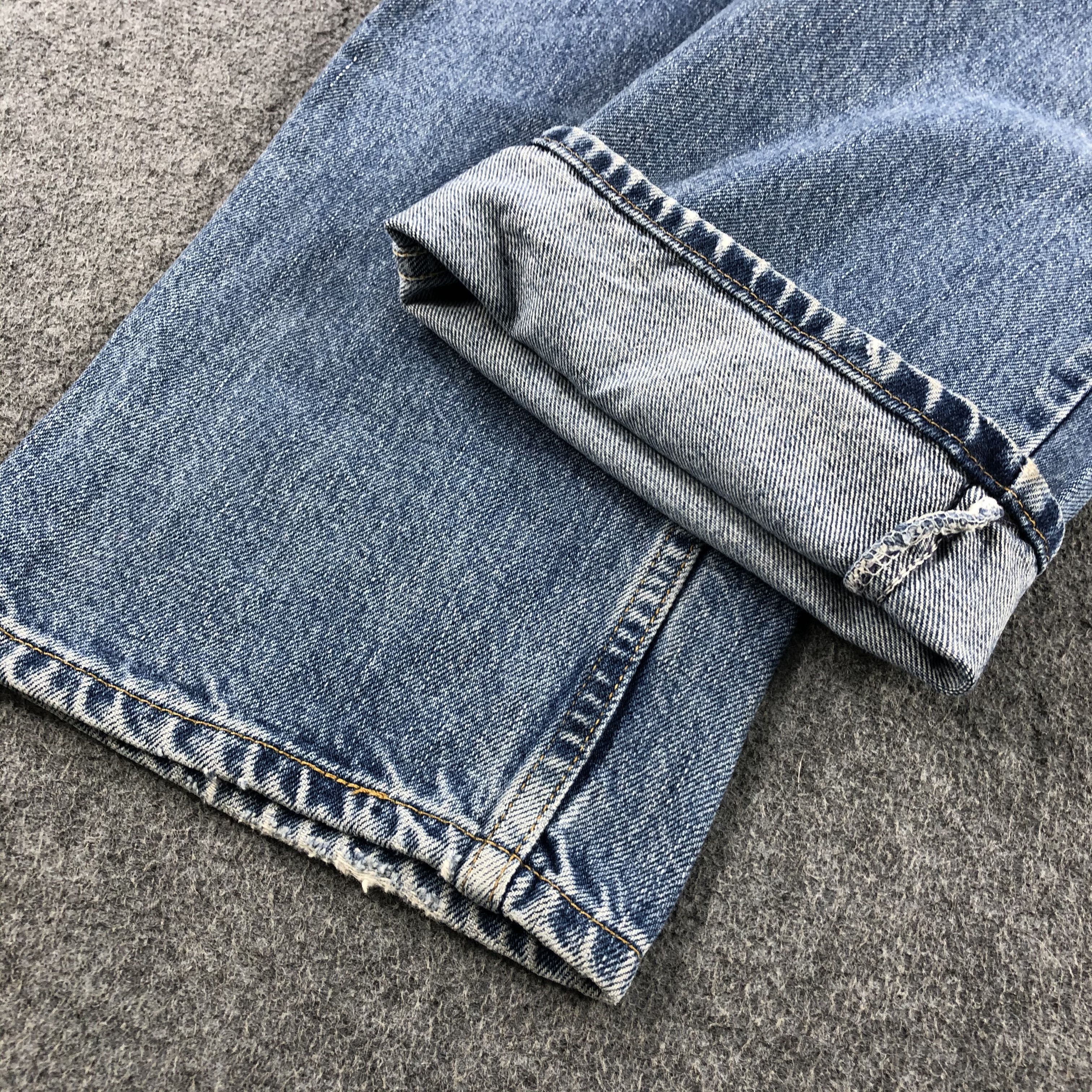 Levi's Vintage 90s Blue Wash Levis 505 Jeans-J2136 Size US 36 / EU 52 - 7 Thumbnail