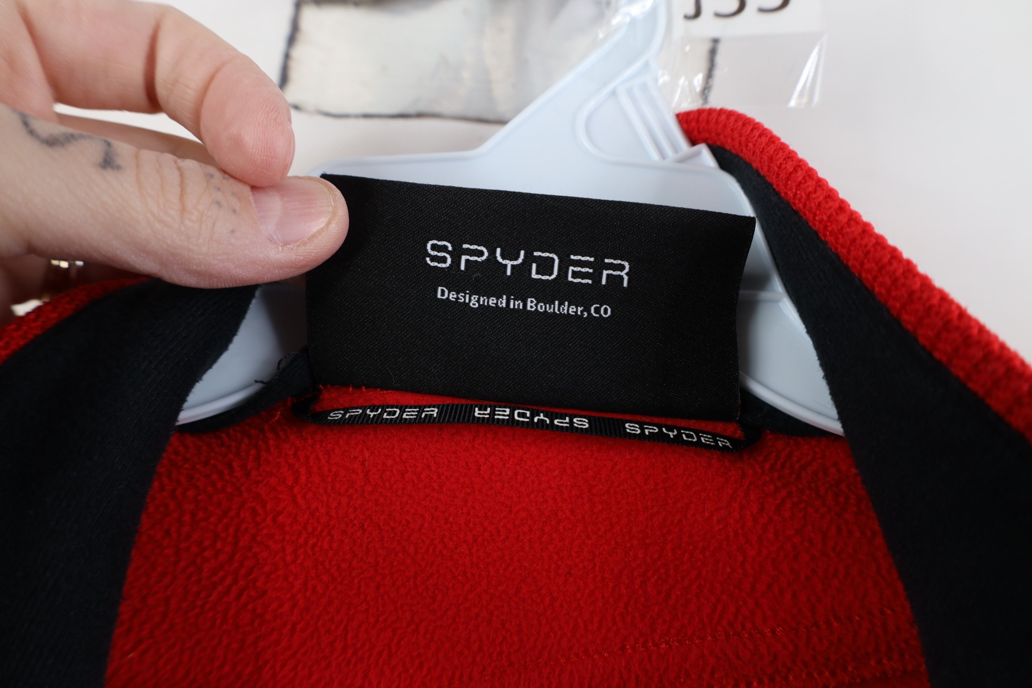 Spyder Spyder Half Zip Lightweight Stryke Pullover Jacket Red Size US M / EU 48-50 / 2 - 8 Thumbnail