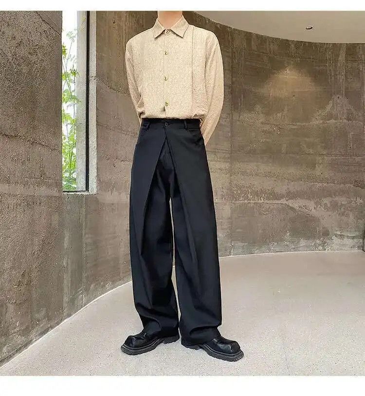 Japanese Brand Asian Style Wide Leg Pants Size US 34 / EU 50 - 5 Thumbnail