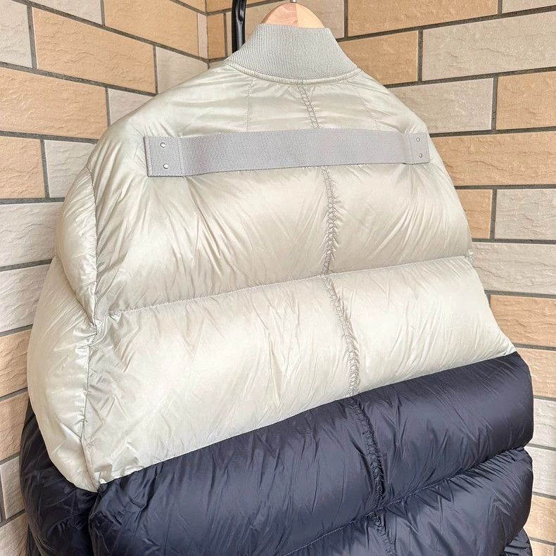 Rick Owens Rick Owens Black and white color matching down jacket-2506 Size US XL / EU 56 / 4 - 2 Thumbnail