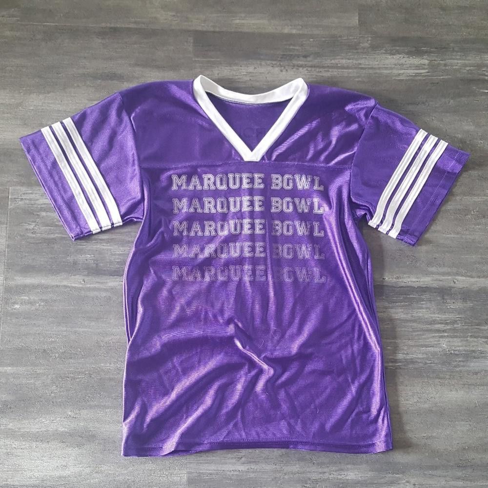 Designer Purple Marquee Super Bowl Jersey Short Sleeve Size M / US 6-8 / IT 42-44 - 1 Thumbnail