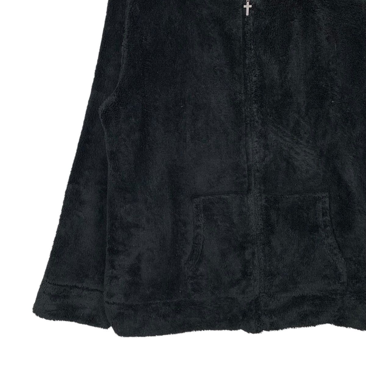 Anime KUROMI Face Zipper Fleece Hoodies #2070-C90 Size L / US 10 / IT 46 - 3 Thumbnail