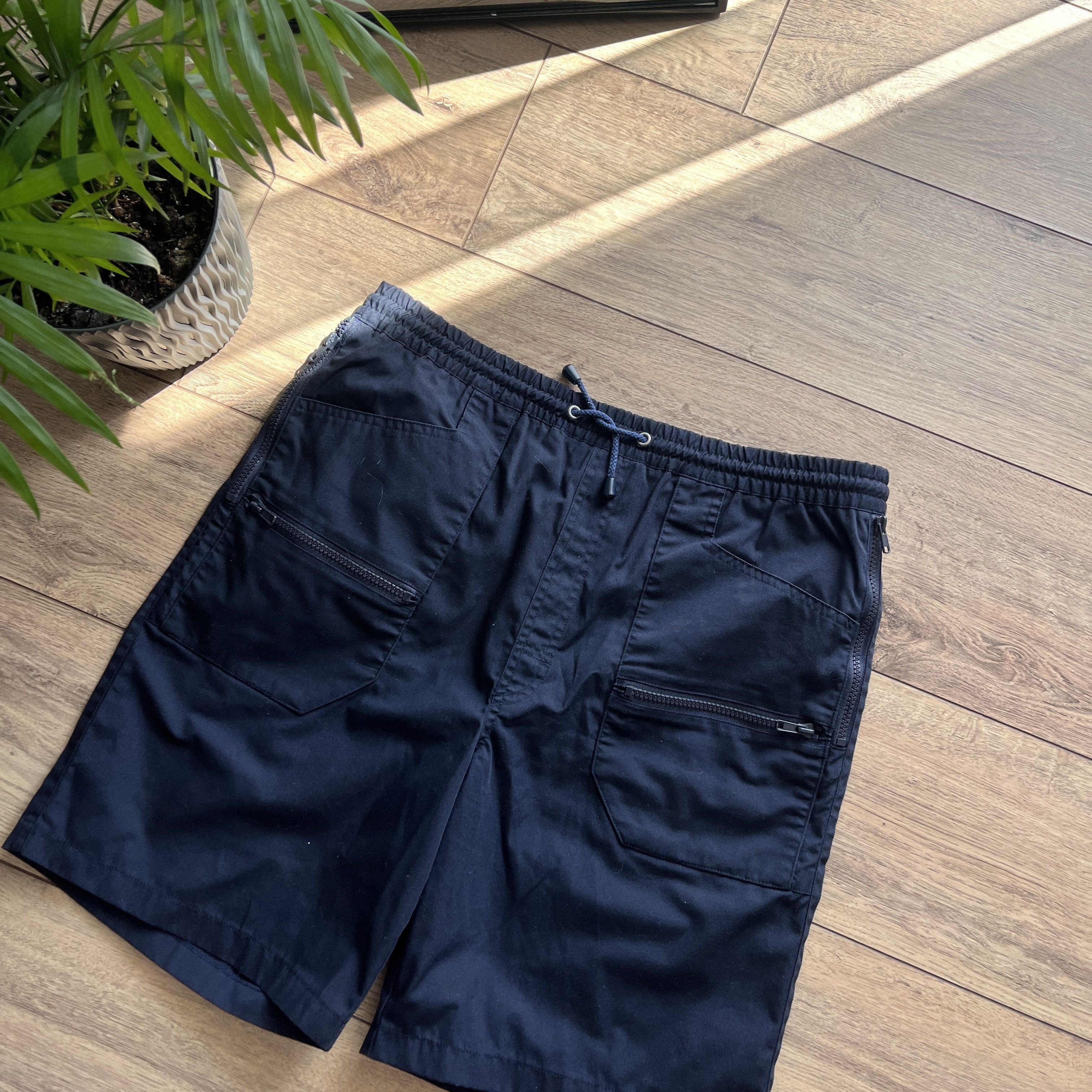 Japanese Brand × Vintage Vintage y2k Workwear Cargo shorts Size US 32 / EU 48 - 3 Thumbnail