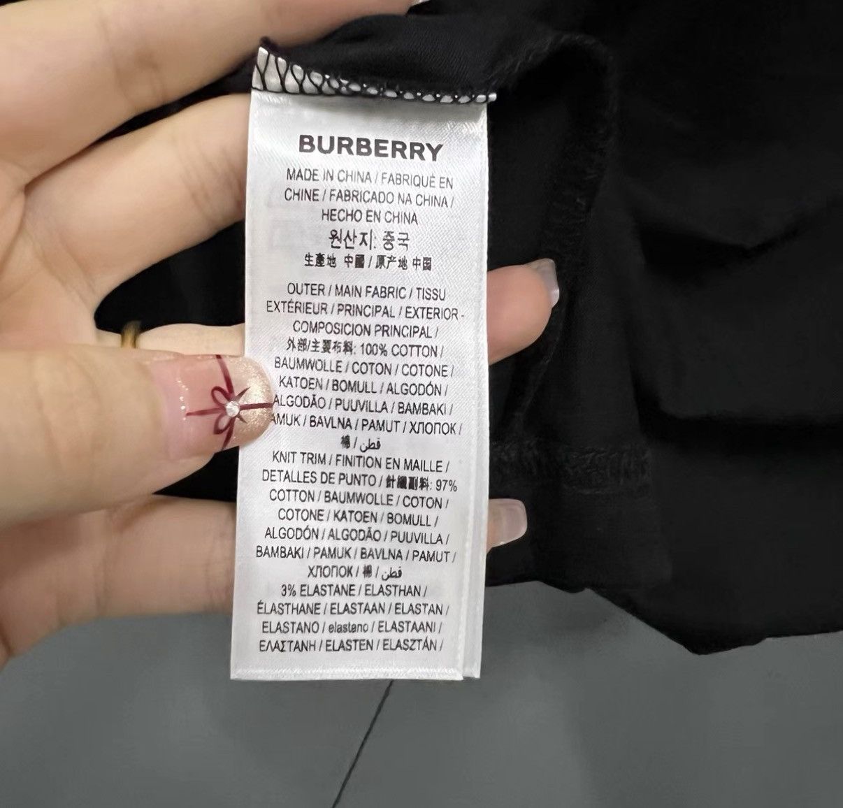 Burberry Burberry Wheat Large Logo Short Sleeve T-shirt J41 Size US XXS / EU 40 - 3 Thumbnail