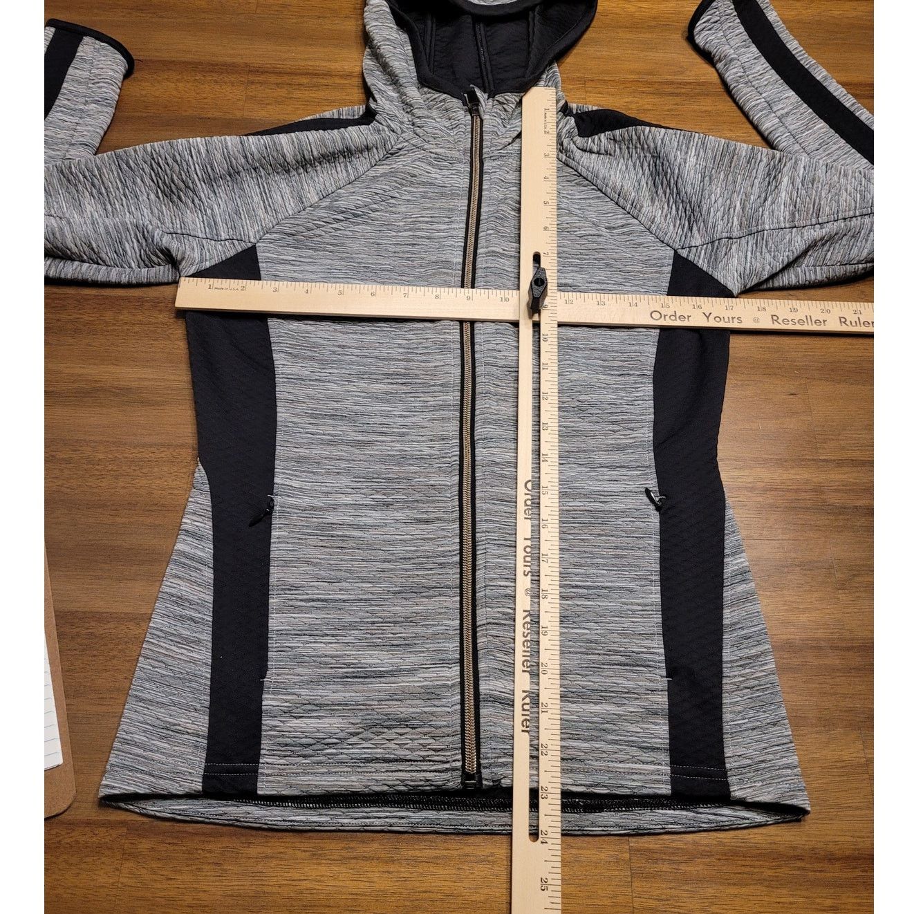 Athleta Athleta Snowscape Hooded Jacket XS Space Dye Size XS / US 0-2 / IT 36-38 - 8 Thumbnail