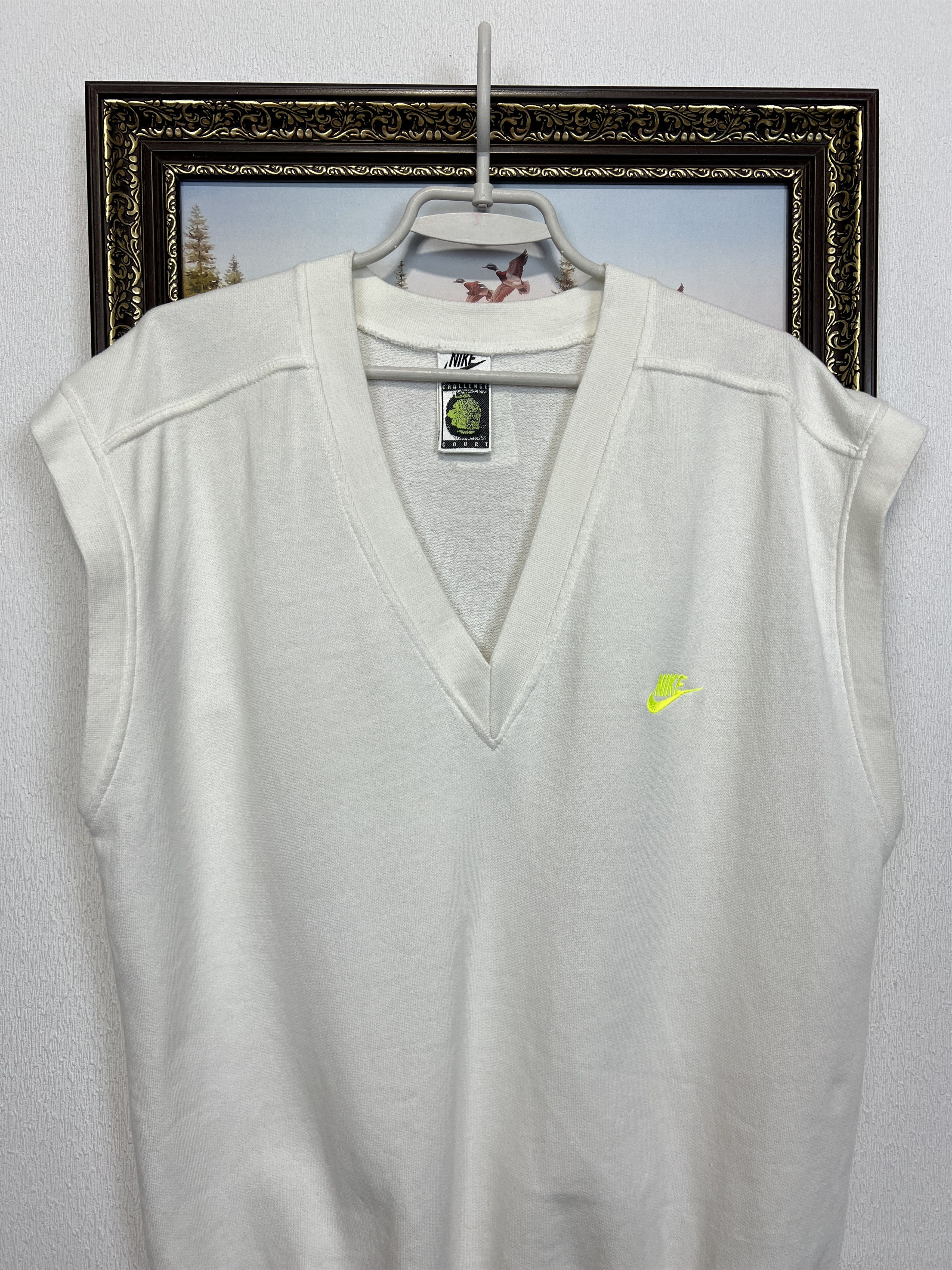 Nike Nike Challenge Court Vest Jacket Agassi Tennis Track Top Size US M / EU 48-50 / 2 - 2 Thumbnail