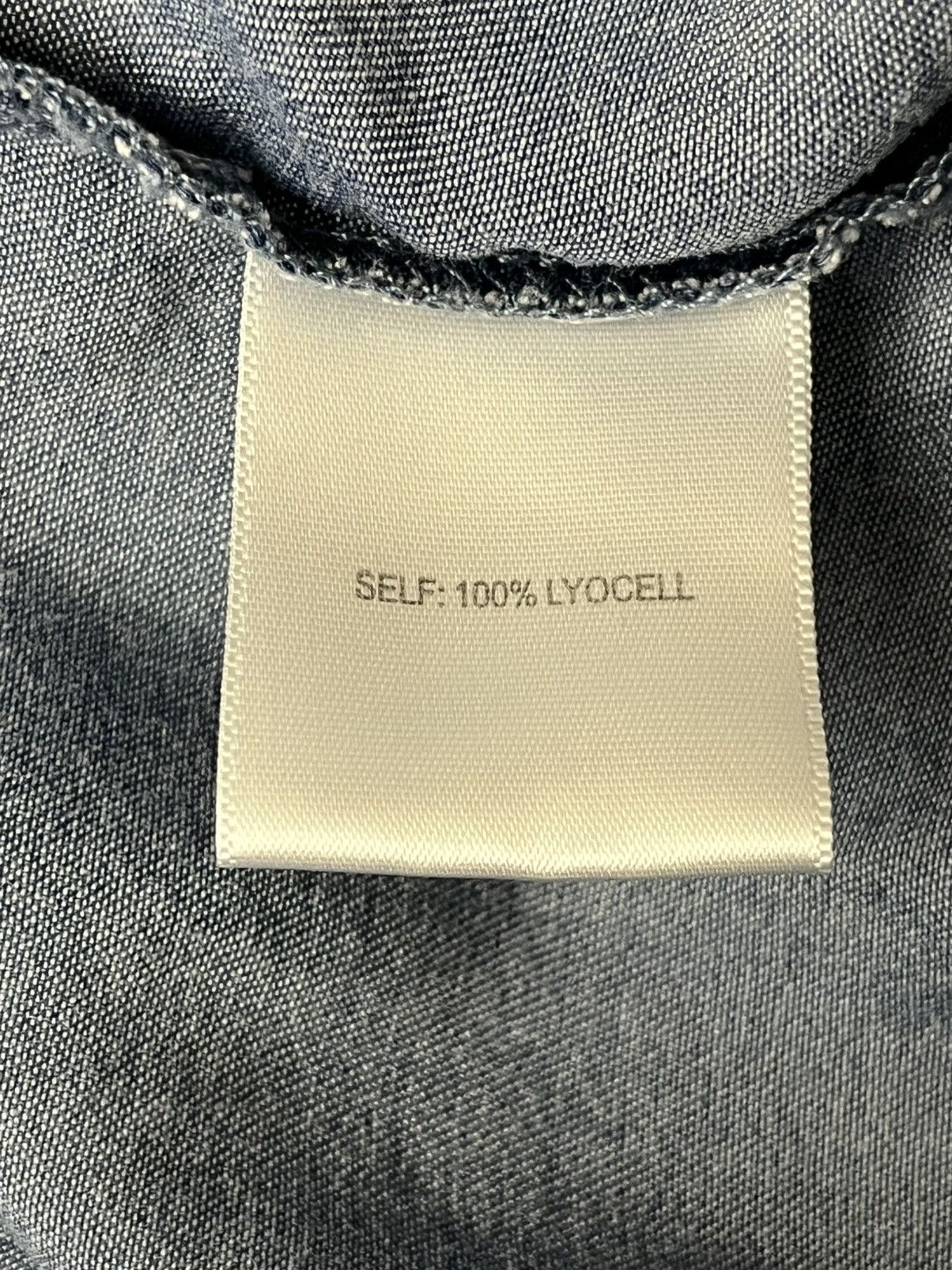 Anthropologie jane & delancey top Did Wash Chambray Button Up Grunge L Size L / US 10 / IT 46 - 7 Thumbnail
