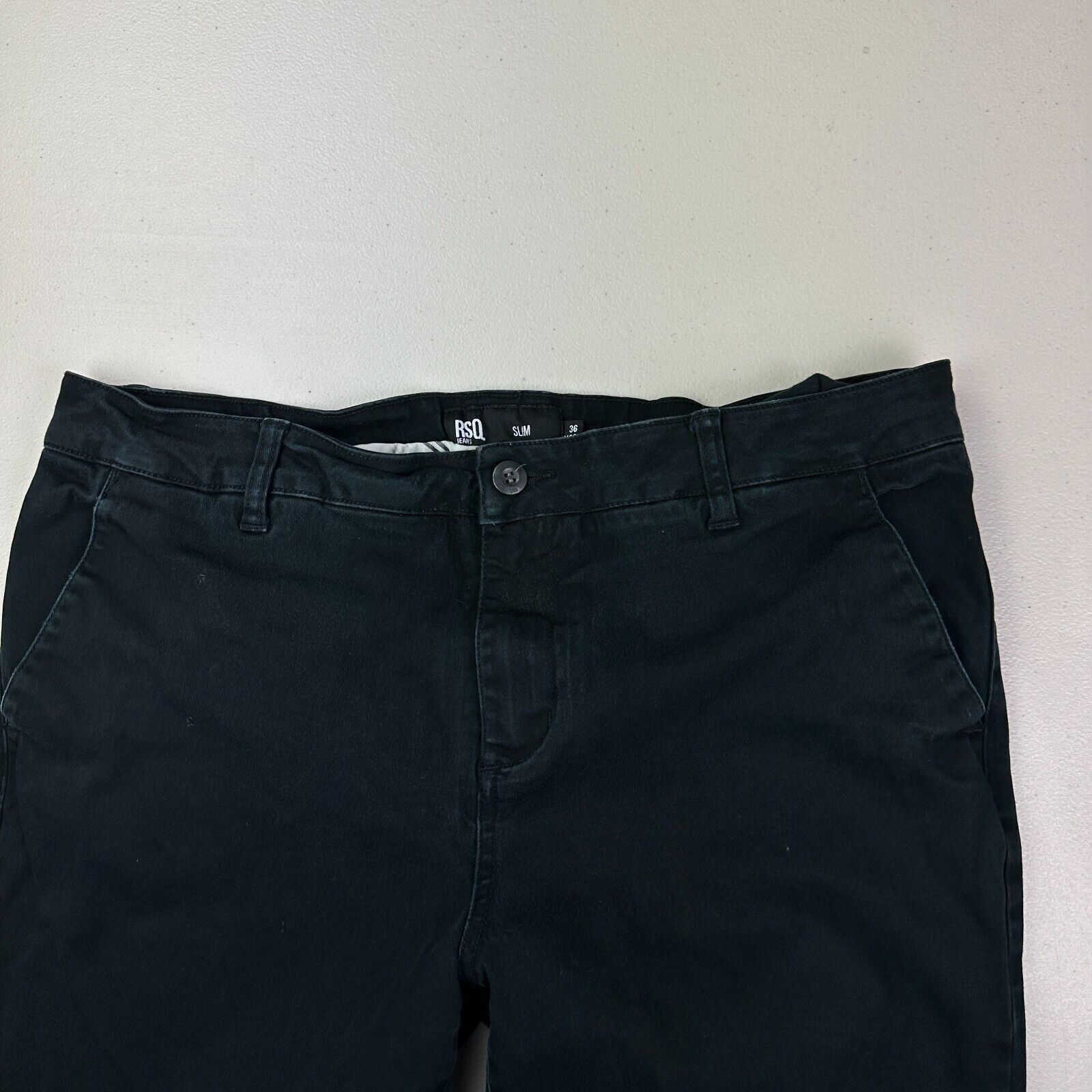 Rsq RSQ Jeans Mens Size 36x39 New York Slim Straight Stretch Size US 36 / EU 52 - 6 Thumbnail