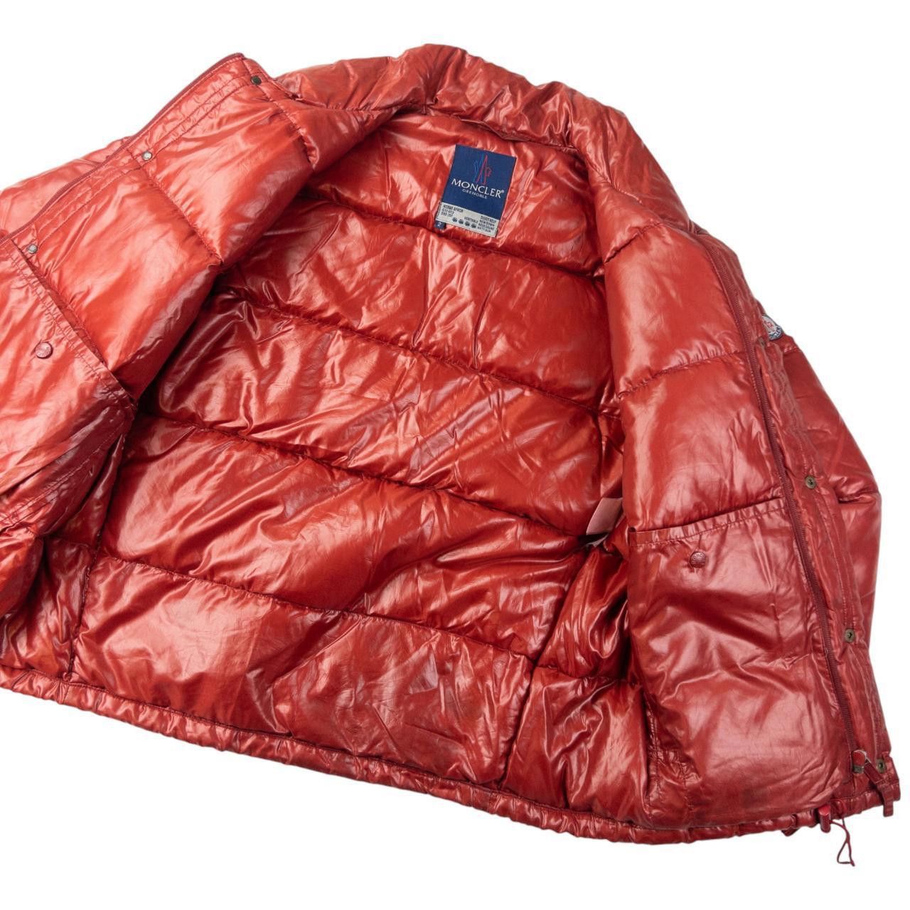 Moncler Vintage Moncler Zip Up Puffer Jacket Size XL Size US XL / EU 56 / 4 - 4 Thumbnail