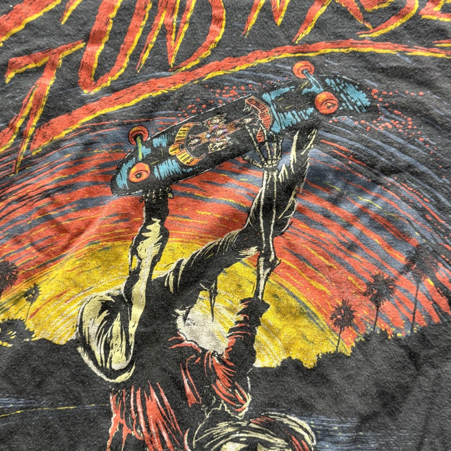 Paradise Guns N' Roses Shirt Mens XL Black Paradise City Graphic Tee Rock Band Skate Size US XL / EU 56 / 4 - 6 Thumbnail
