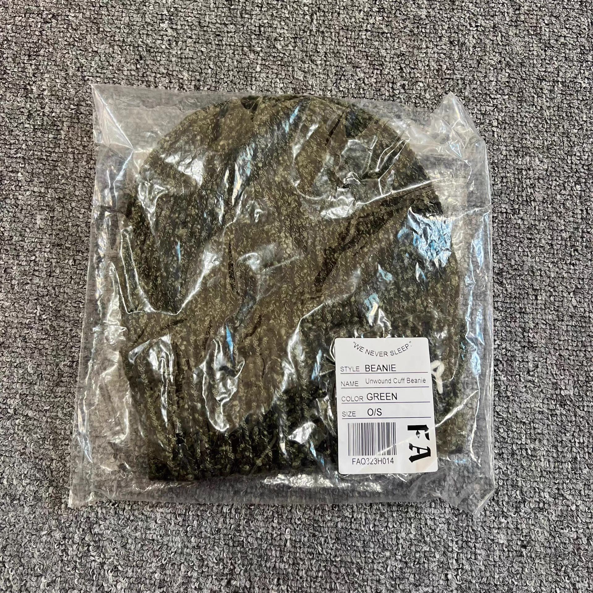 Fucking Awesome Fucking Awesome Embroidered FA Knitted Beanie Q7 Size ONE SIZE - 4 Thumbnail