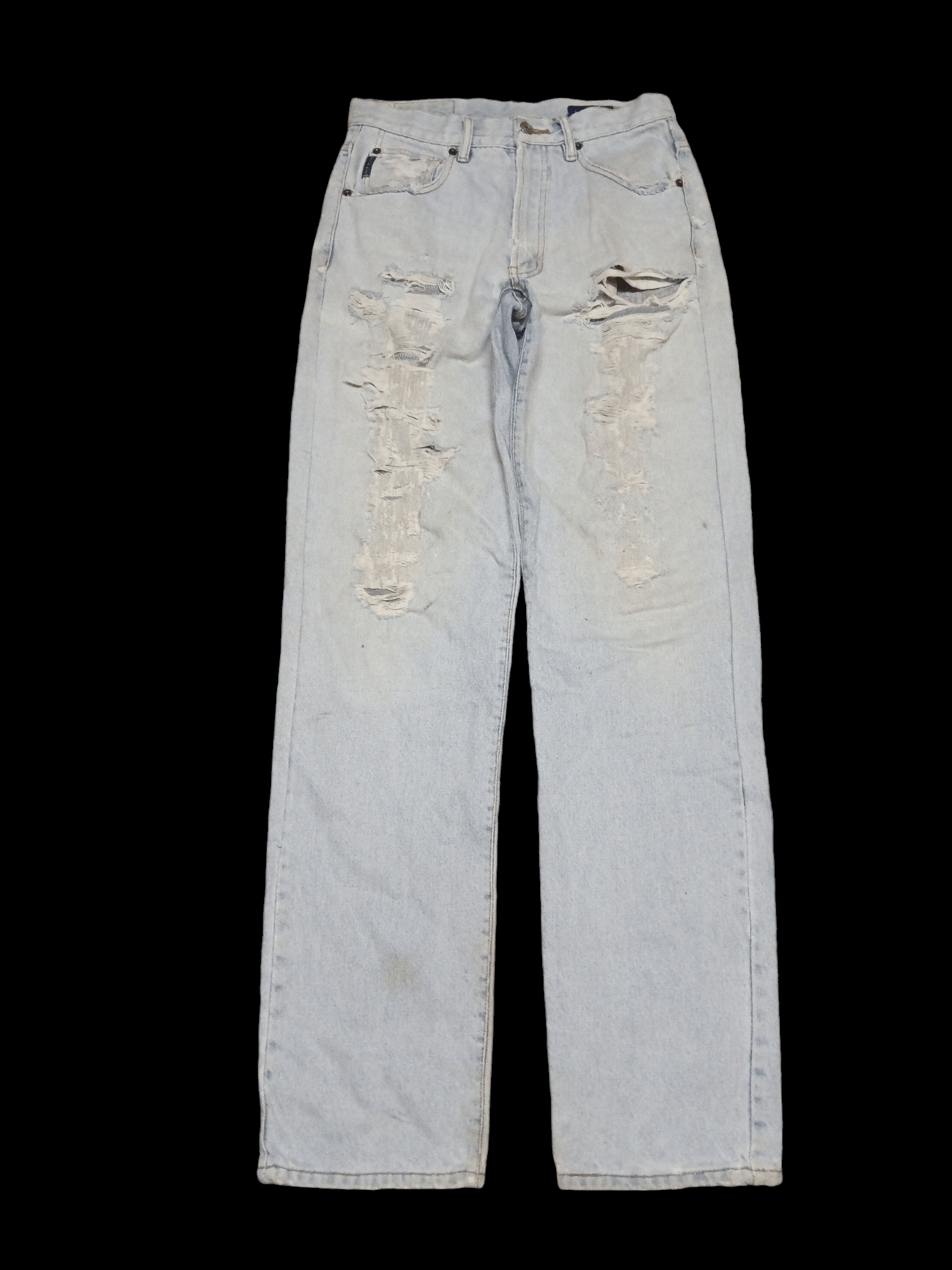 Other distressed denim bossinni jeans brand Size US 30 / EU 46 - 1 Thumbnail