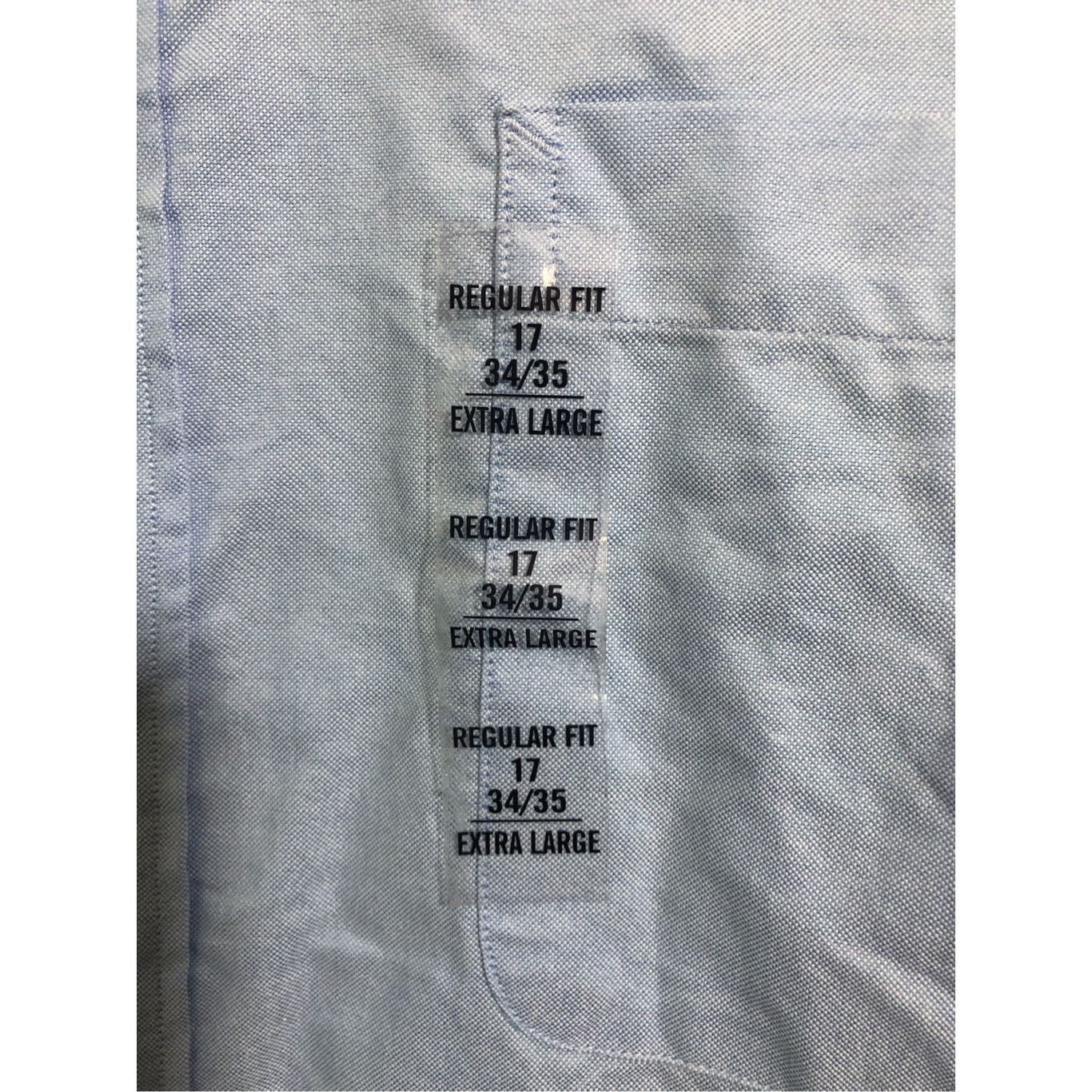 Tommy Hilfiger Tommy Hilfiger Men’s Light Blue Long Sleeve Collared T-Shirt Size US XL / EU 56 / 4 - 6 Thumbnail