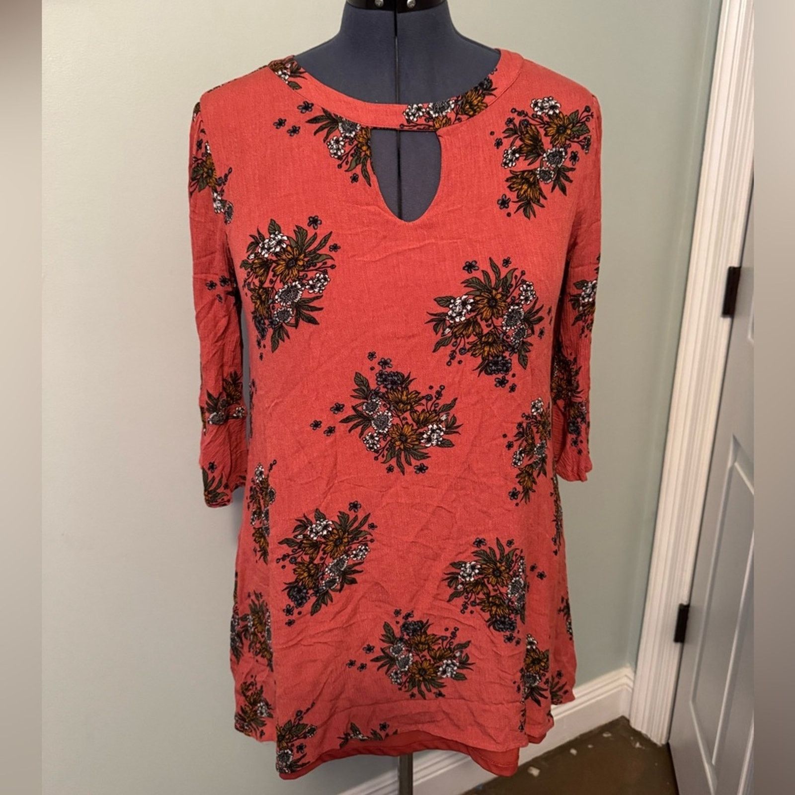 Other JODIFL Asymmetrical reddish Orange Cut Out Dress Sz M Size M / US 6-8 / IT 42-44 - 1 Thumbnail