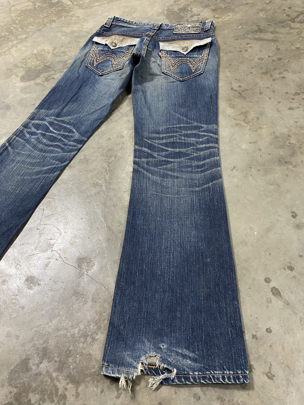 Edwin Flare Jeans Edwin Japan 431XVS Boot Cut @284 Size US 31 - 2 Thumbnail