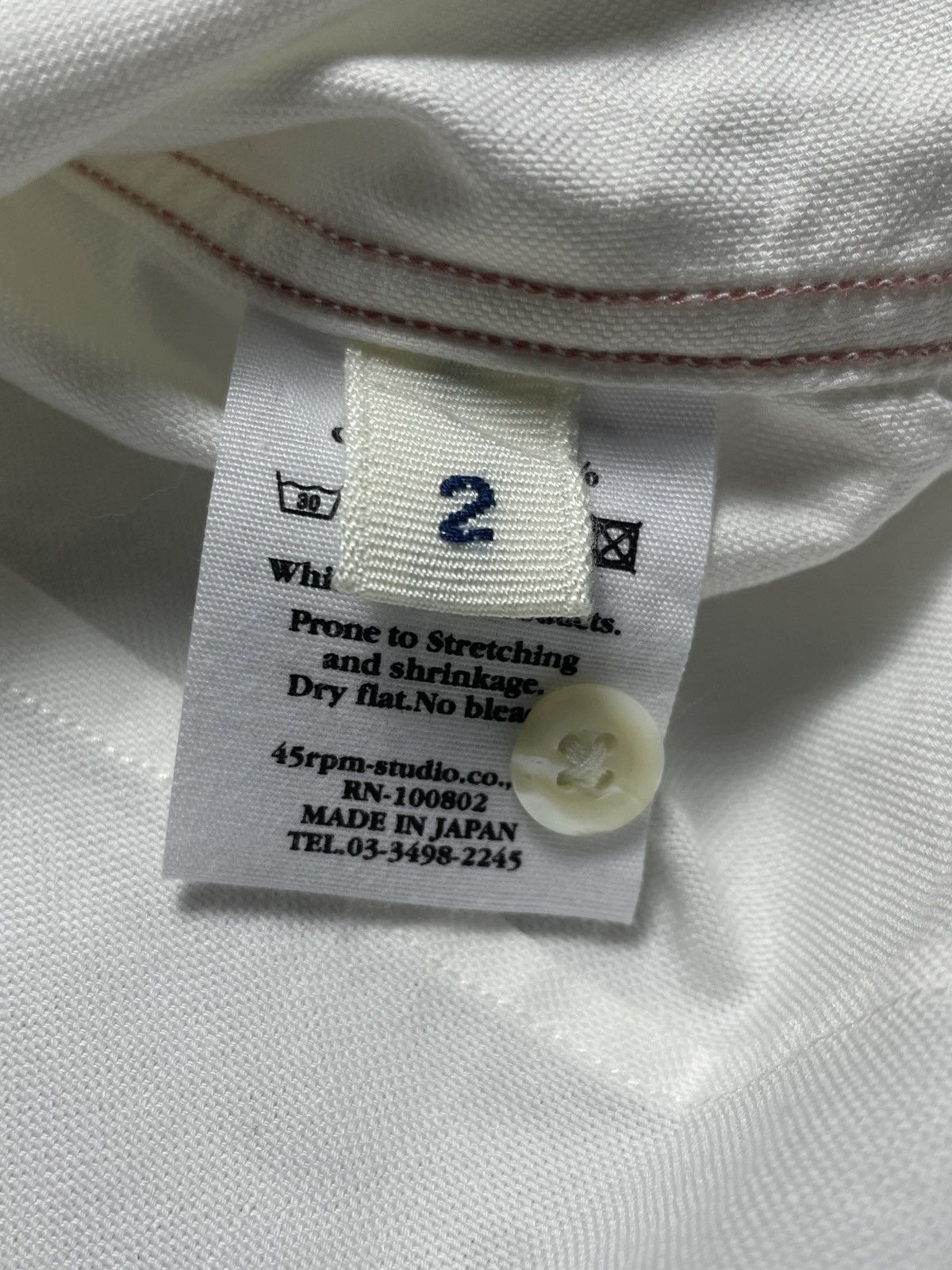 45rpm 45Rpm Longshirt Size US M / EU 48-50 / 2 - 7 Thumbnail