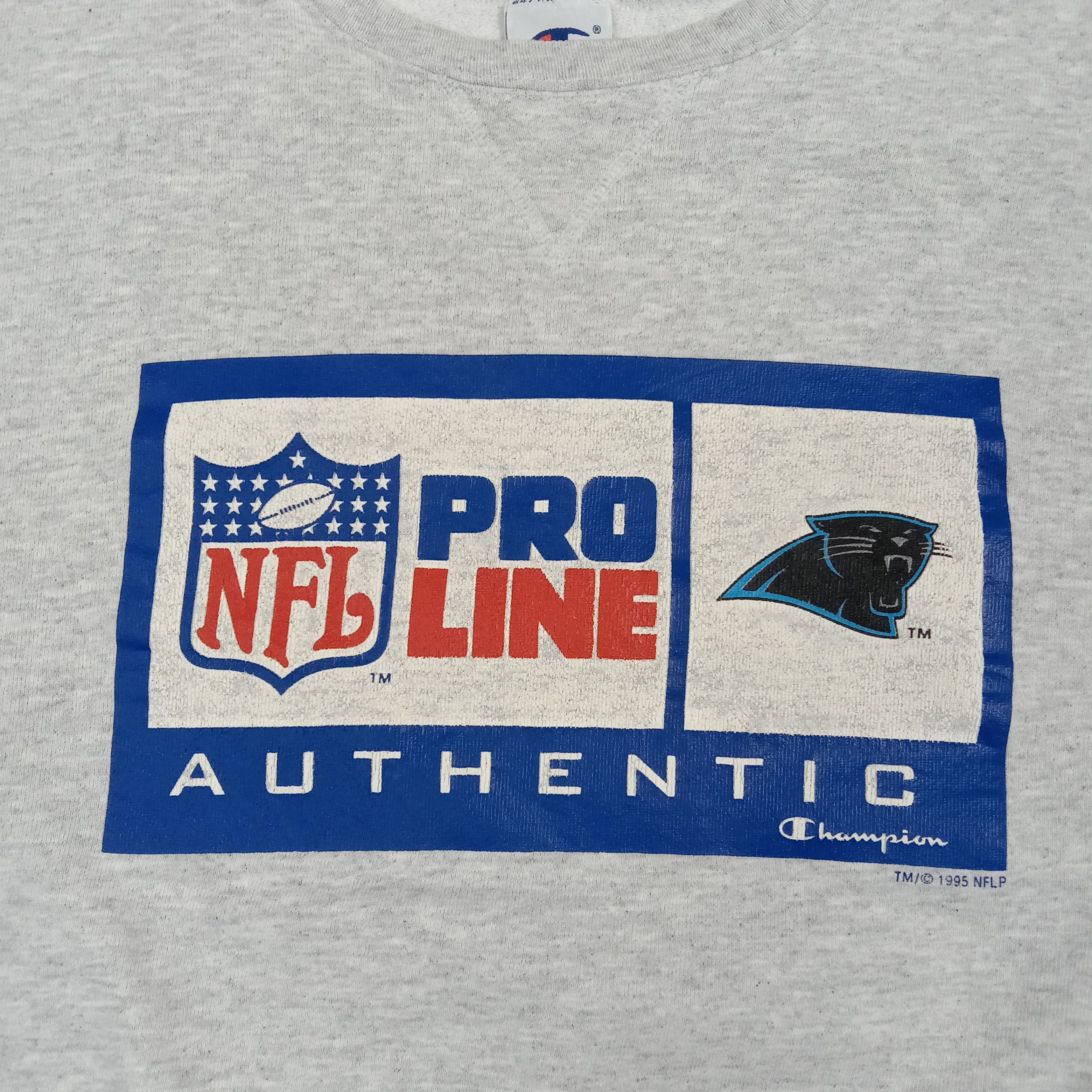 NFL Champion Carolina Panthers Football Team Sweatshirt C275N16 Size US XL / EU 56 / 4 - 2 Thumbnail