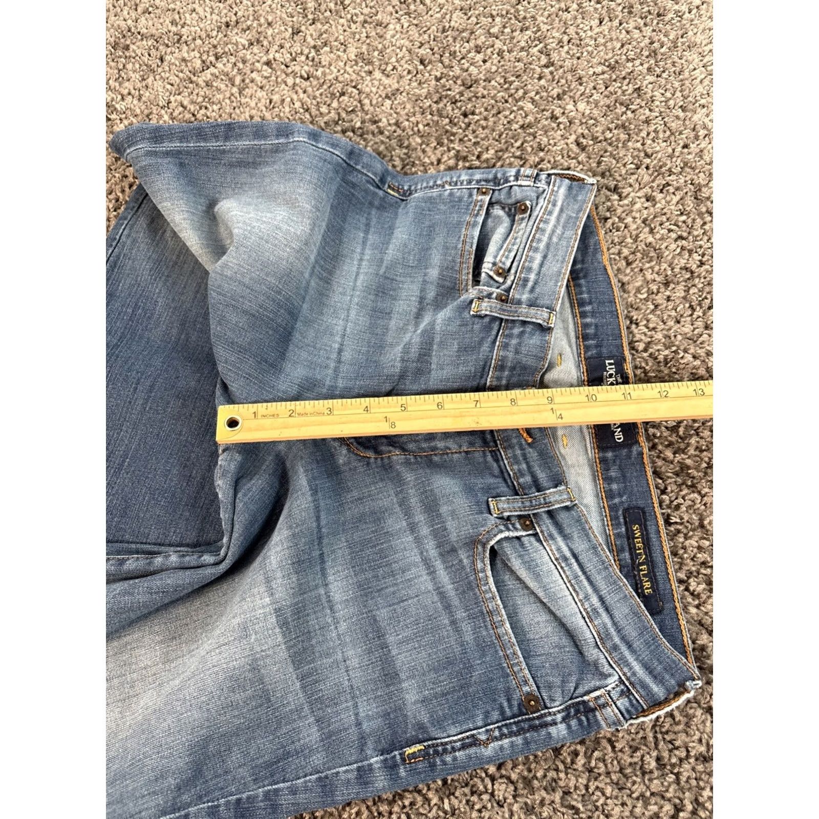 Lucky Brand VTG Lucky Brand Jeans Womens 30x31 Medium Wash Bootcut Flare Denim 5-Pocket City Modern Mens? Womens Size 30" / US 8 / IT 44 - 5 Thumbnail