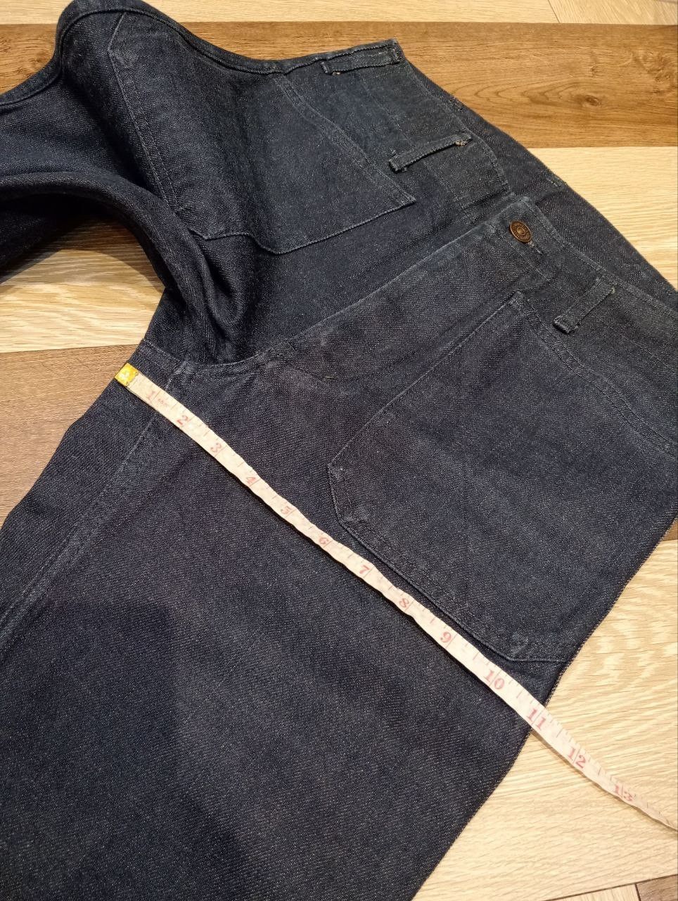 Visvim VISVIM CUBISM BLUE INDIGO SELVEDGE FLARED DENIM PANTS Size US 30 / EU 46 - 20 Thumbnail