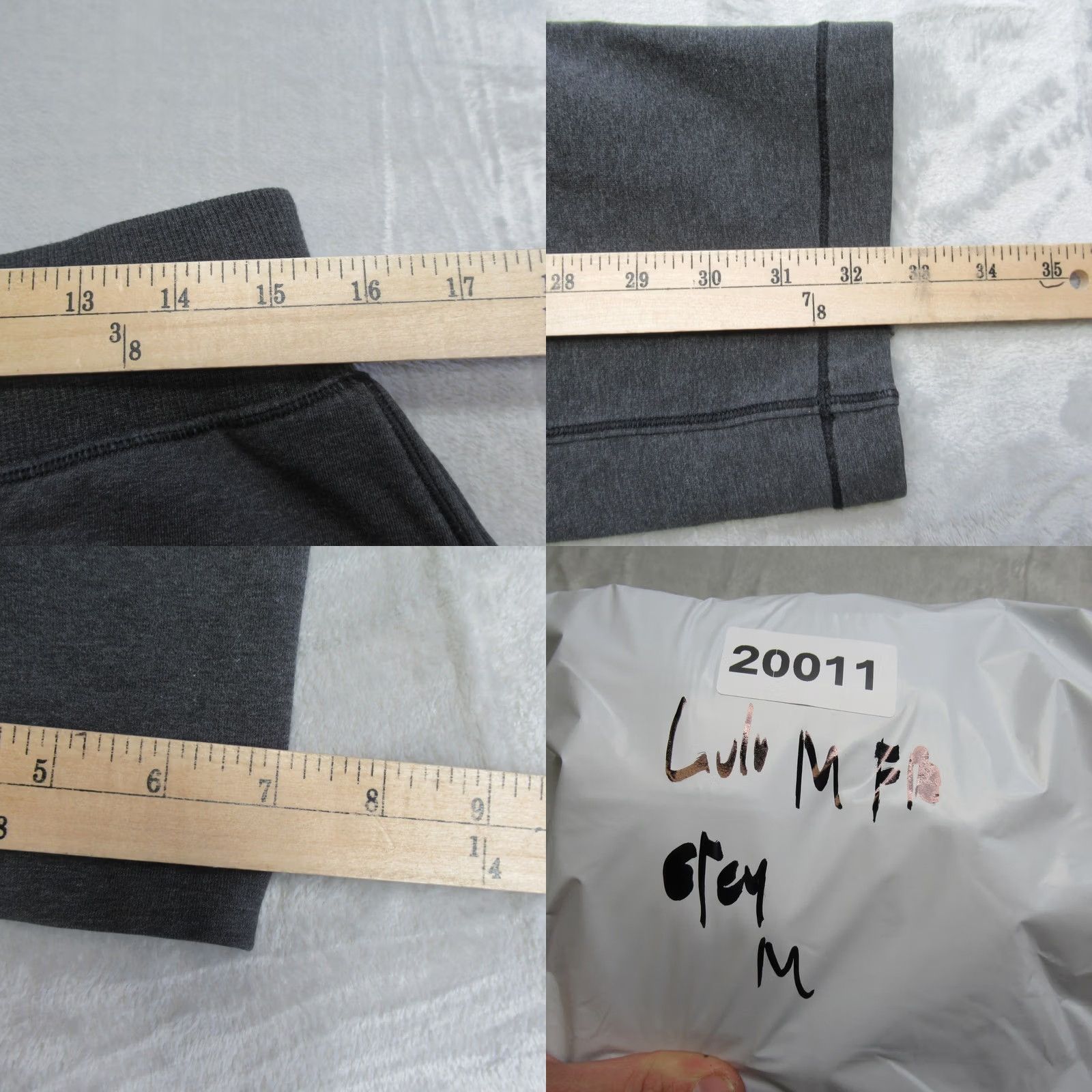Lululemon Lululemon Jogger Pants Men Medium Gray Sweatpants Drawstring Comfort Fit Size US 31 - 10 Thumbnail