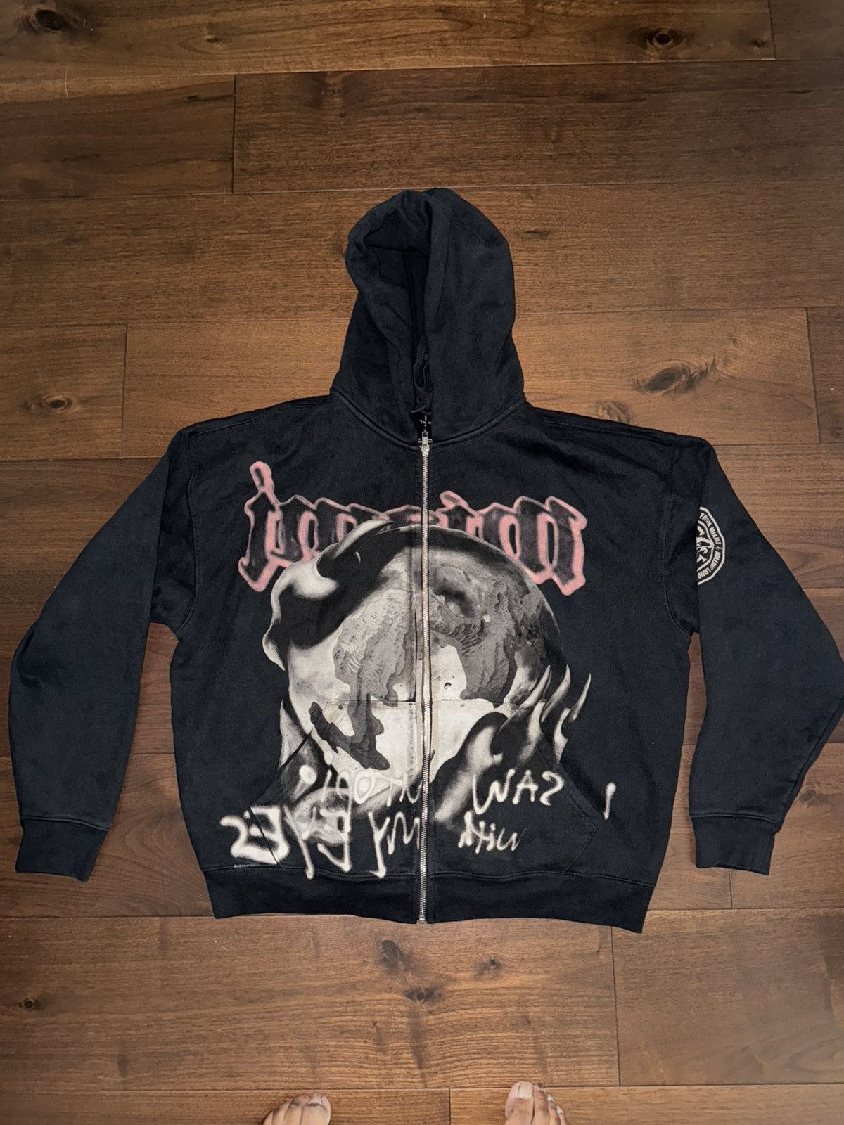 Travis Scott Utopia Zip Up Hoodie Rolling Loud Miami 2024 Exclusive