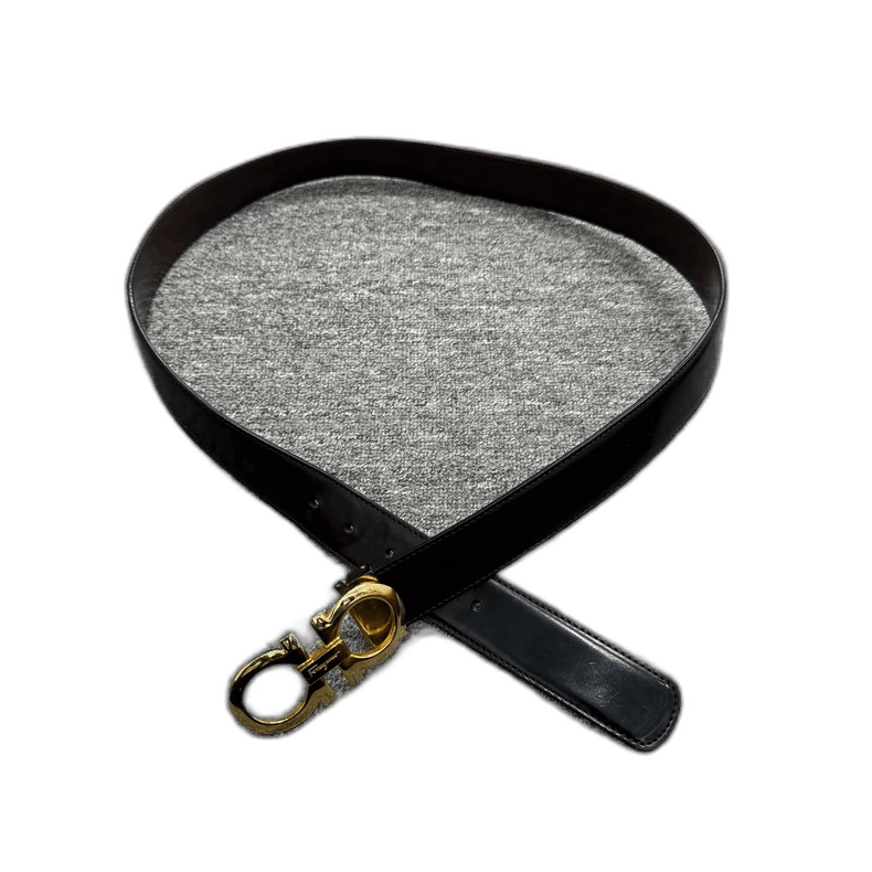Salvatore Ferragamo Ferragamo Business Leather Belt with Buckle-yf Size ONE SIZE - 1 Thumbnail