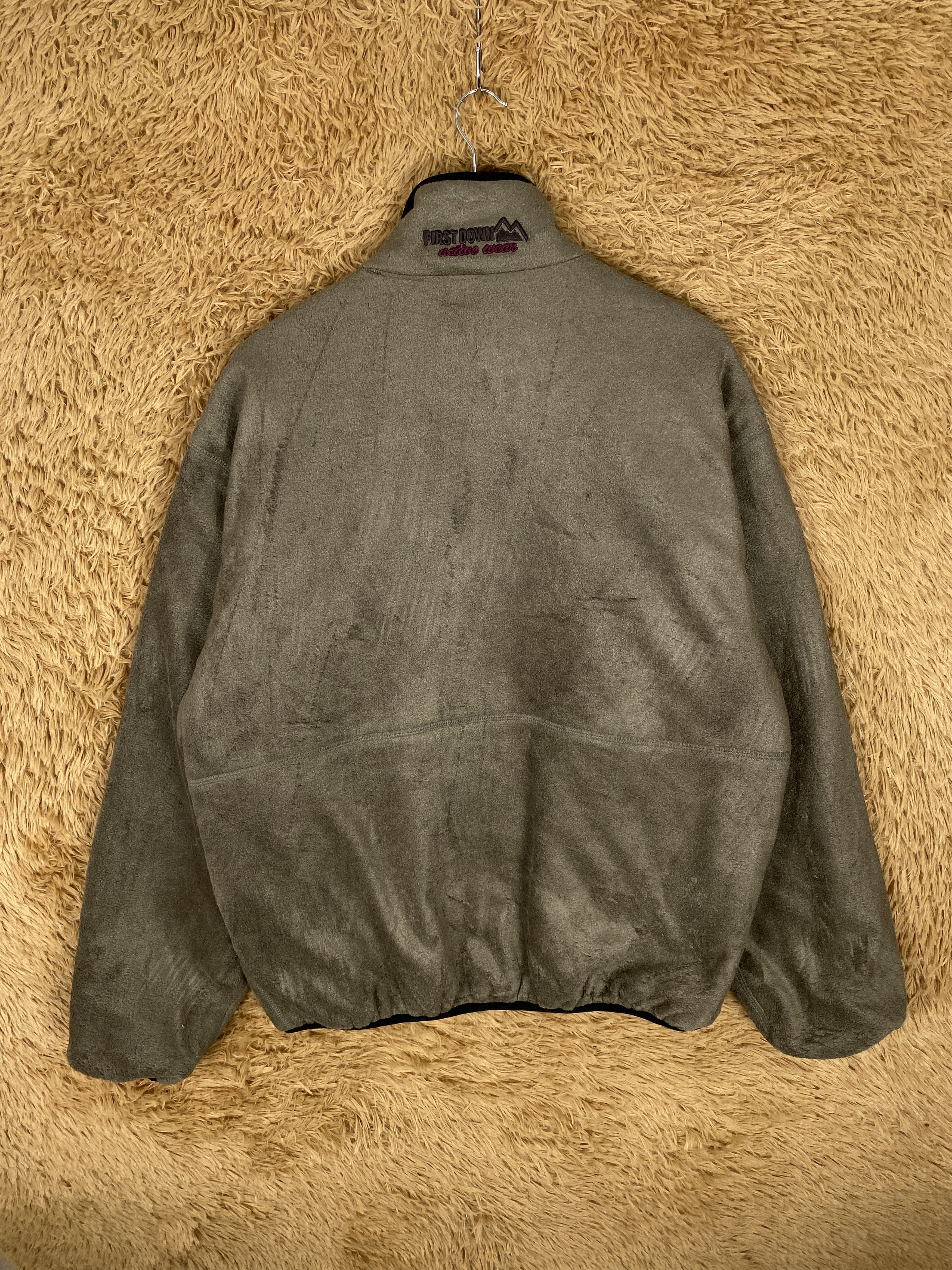 Japanese Brand Vintage First Down Fleece Jacket J2330 Size US M / EU 48-50 / 2 - 6 Thumbnail