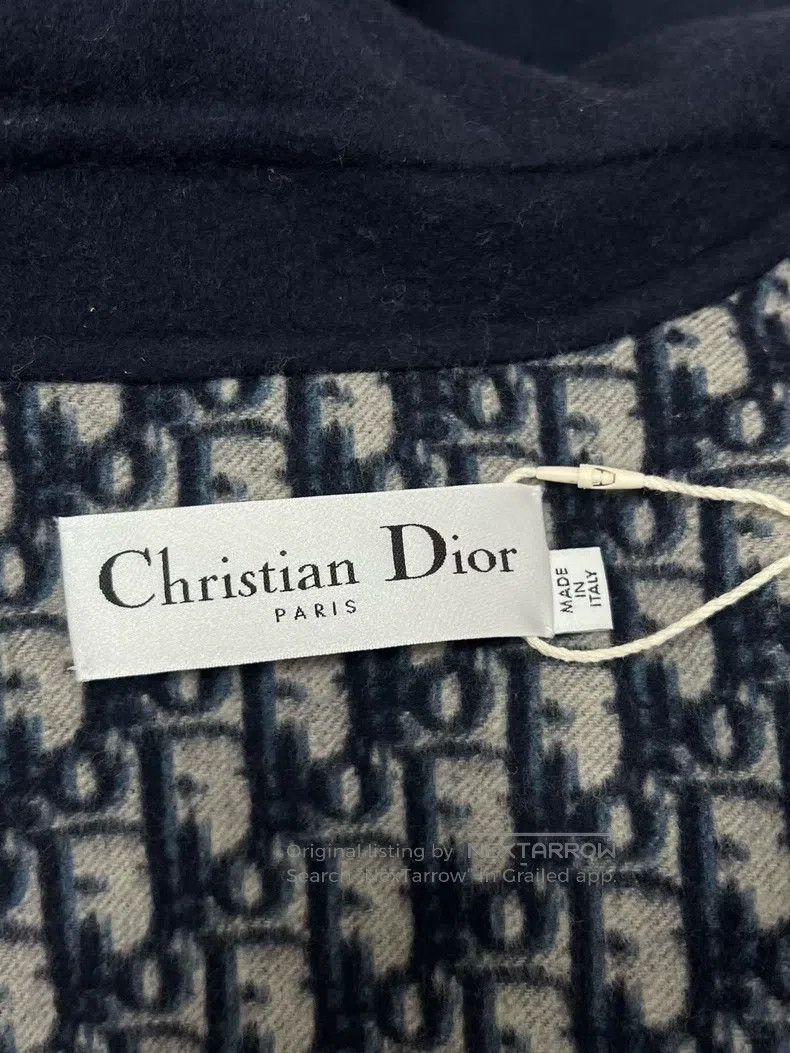 Dior Dior The inside is full of logo double-breasted coat Size S / US 4 / IT 40 - 6 Thumbnail