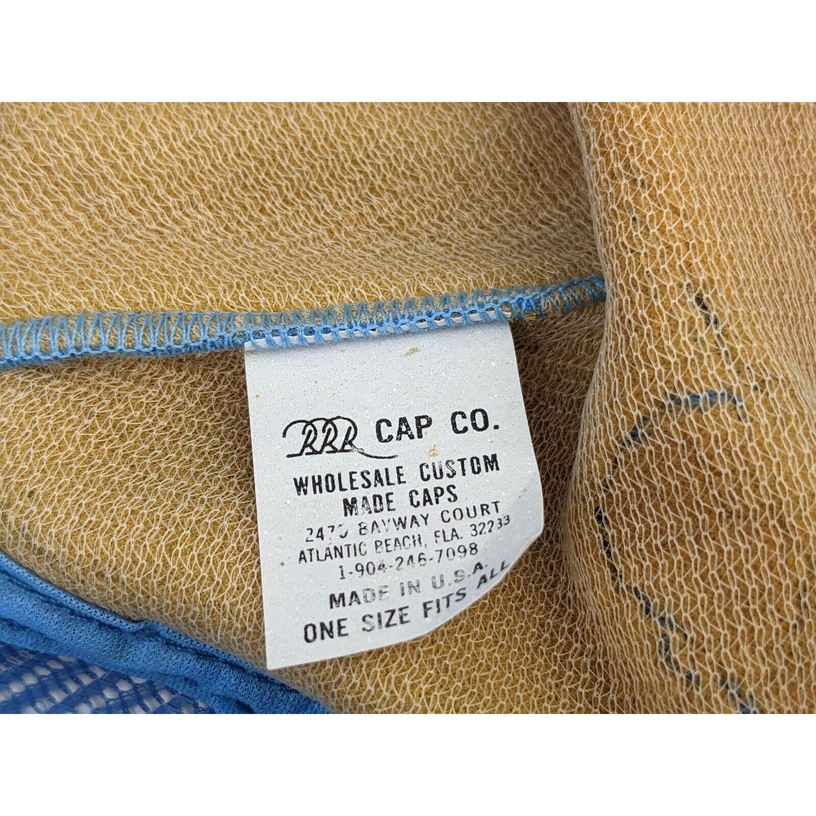 Other VFW Post 8118 Venice Fl 3 Three Stripe Snapback Hat Trucker Size ONE SIZE - 10 Thumbnail