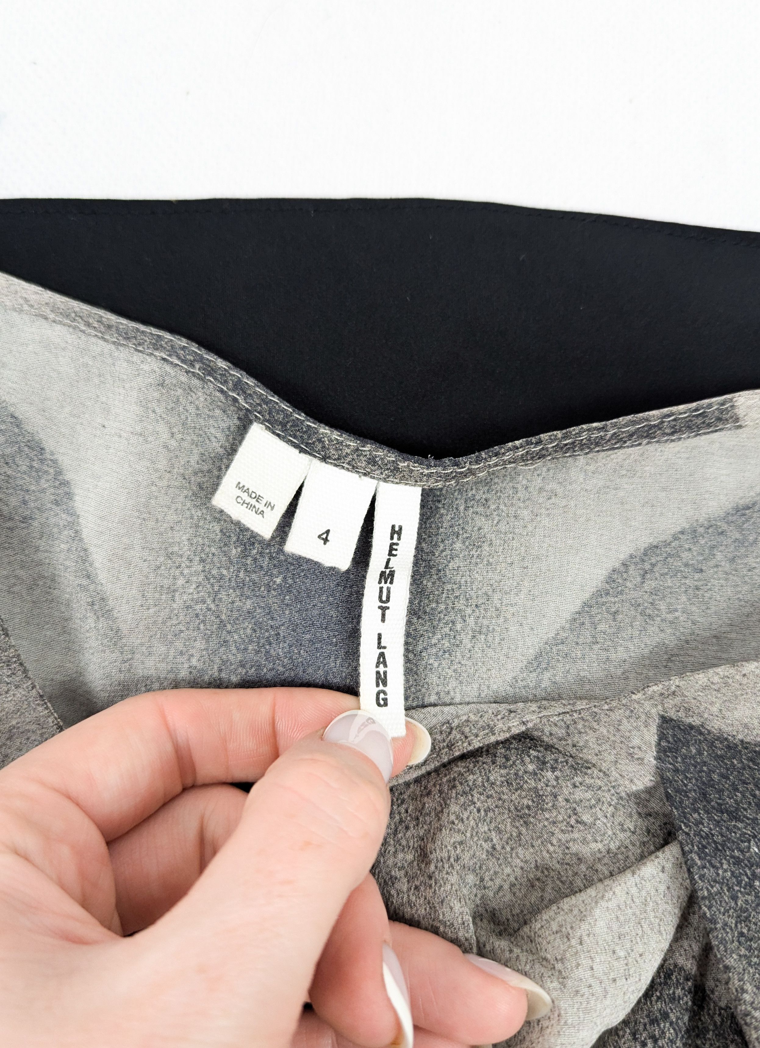 Helmut Lang Helmut Lang grey silk dress Size XS / US 0-2 / IT 36-38 - 8 Thumbnail