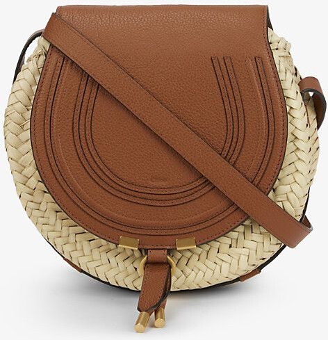 o1loc1c1024 Size: OS / Marcie Small Crossbody Basket in Tan