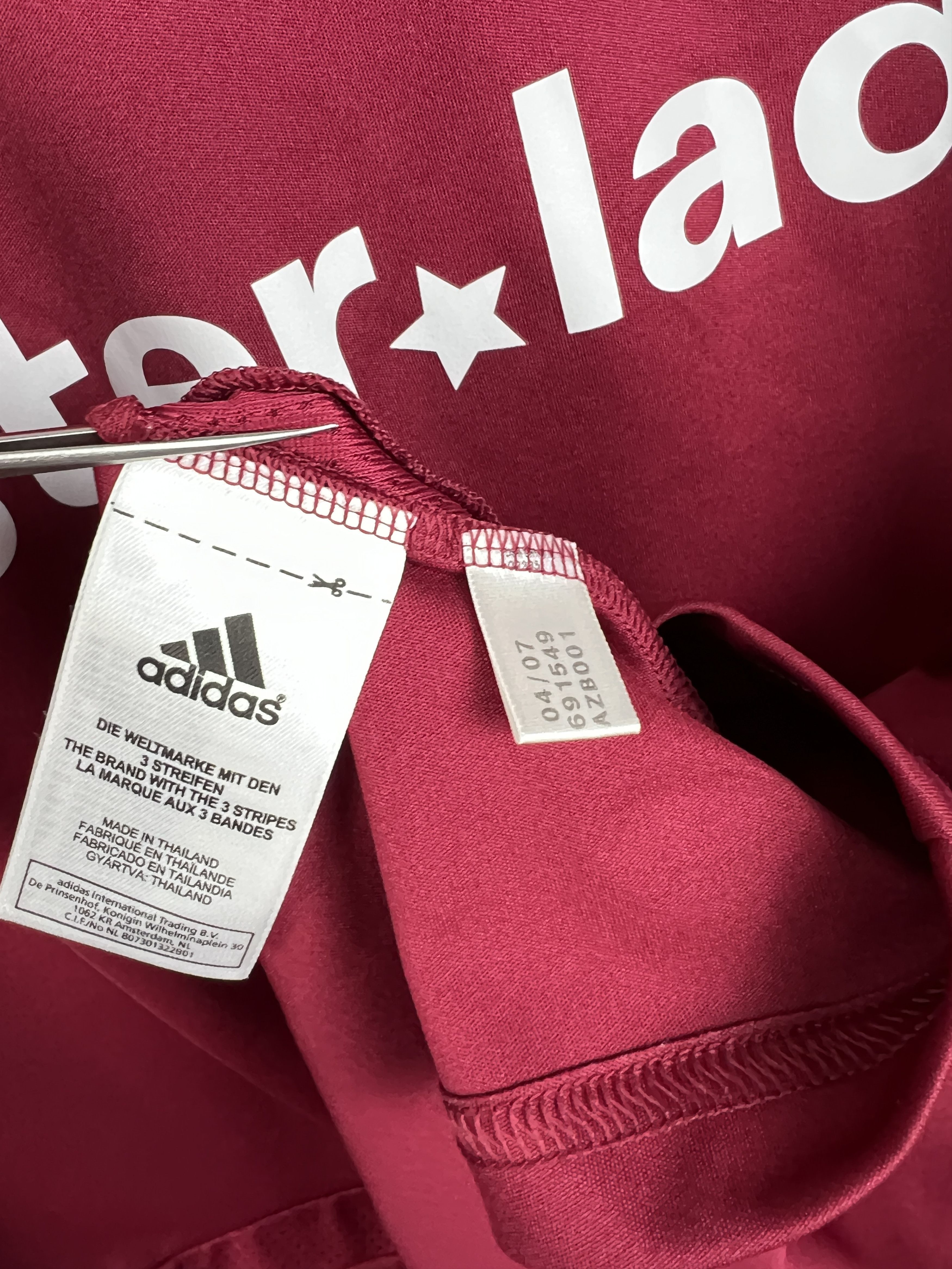 Adidas Nurnberg Home football shirt 2007 Soccer Jersey Trikot Rare Size US XL / EU 56 / 4 - 6 Thumbnail