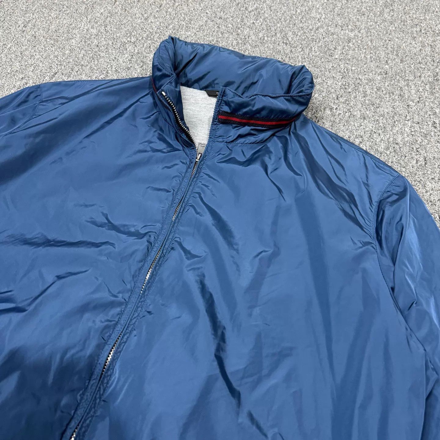Gucci Gucci Blue Nylon Jacket 48 95 New Size US M / EU 48-50 / 2 - 3 Thumbnail