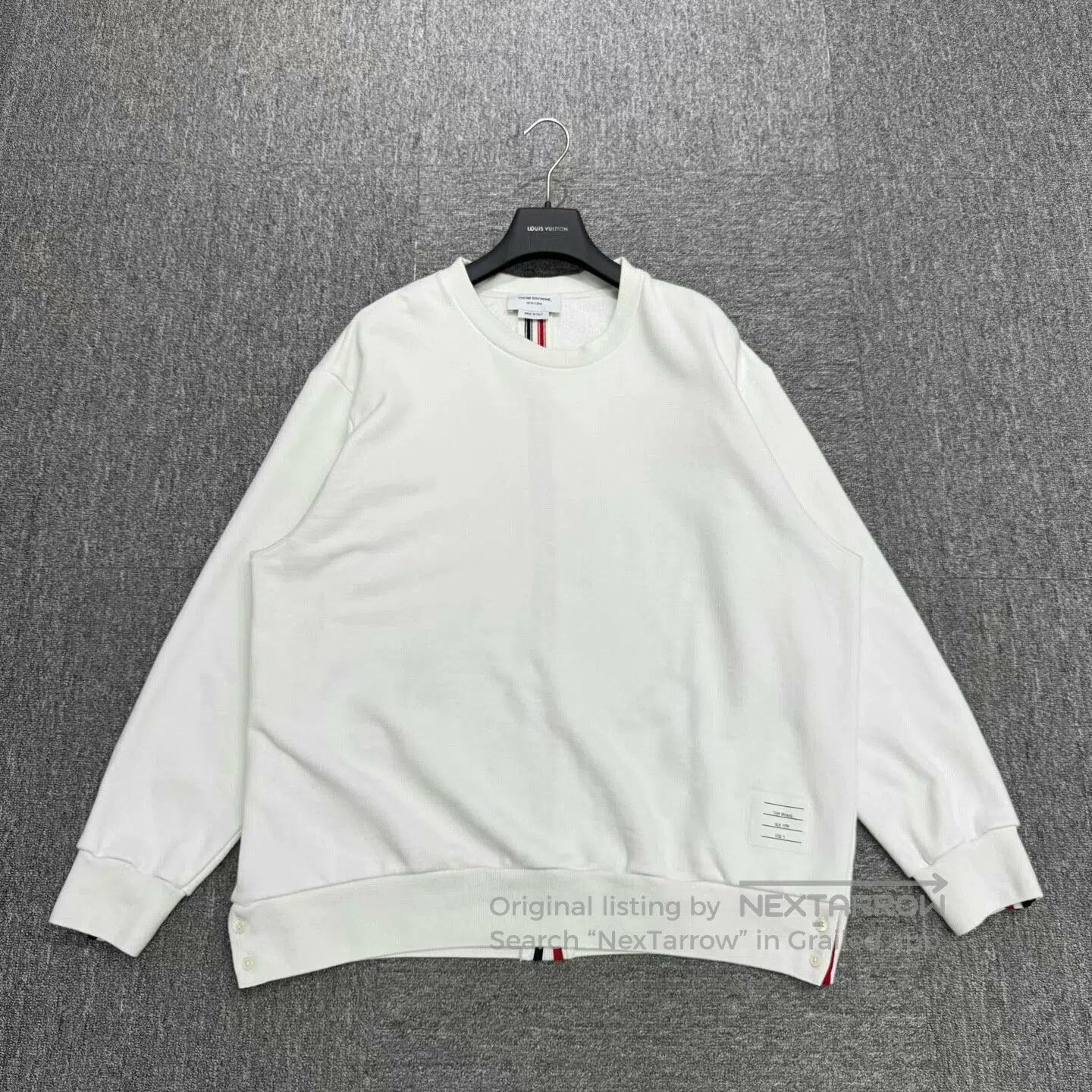 Thom Browne thom browne striped sweatshirt size 5. Size US XL / EU 56 / 4 - 1 Thumbnail