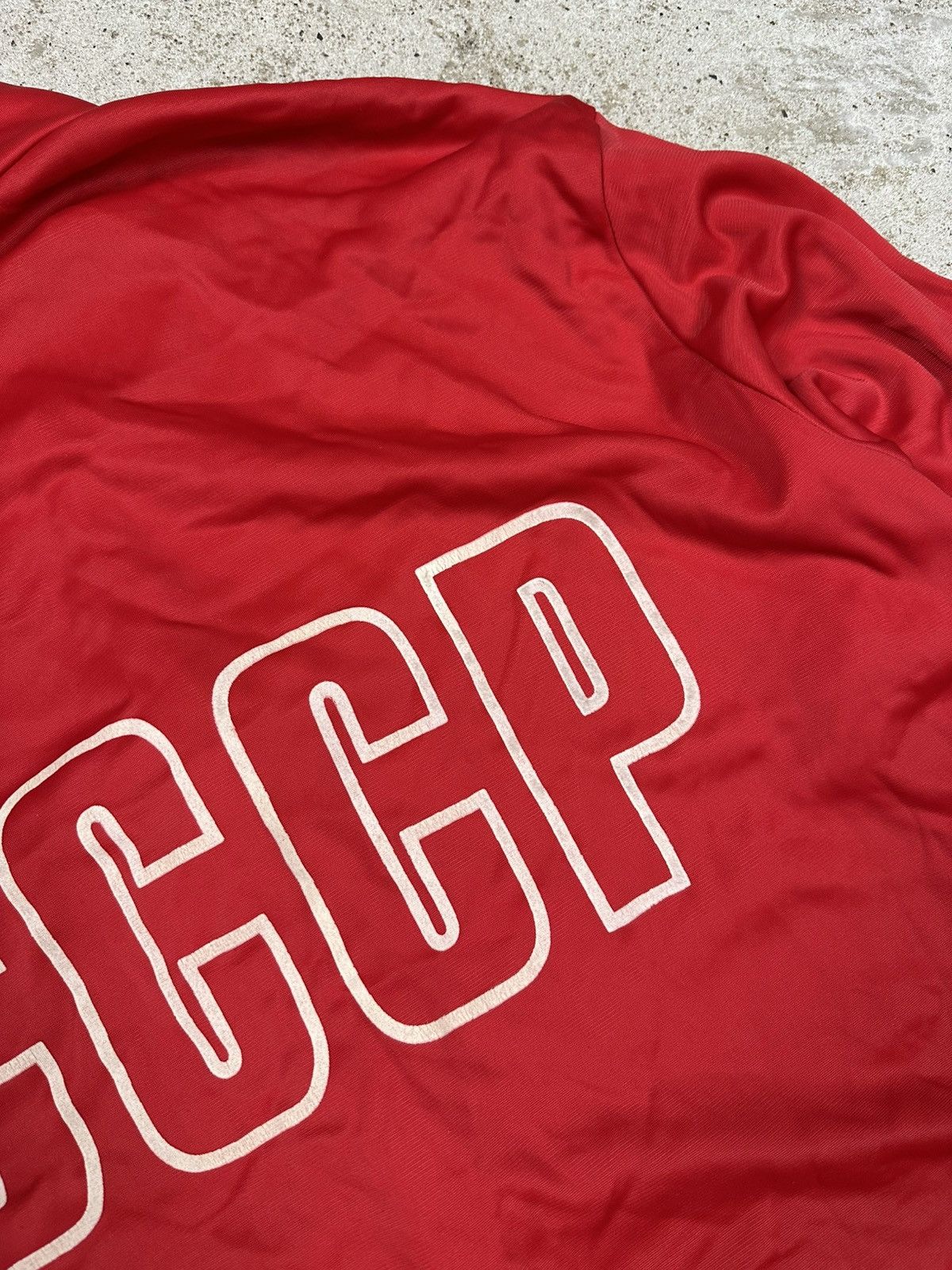 Cccp Vintage 60/70s Arena CCCP Red Track Jacket Olympics Russian Size US L / EU 52-54 / 3 - 17 Thumbnail