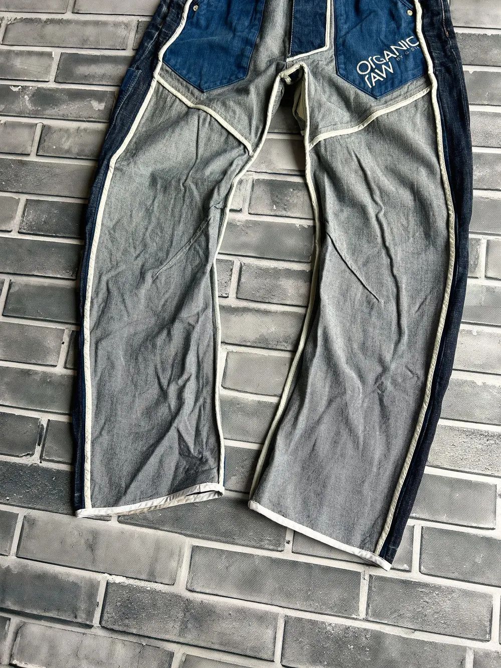Japanese Brand Vintage G-Star Balenciaga Style Bondage Cargo Pants Size US 32 / EU 48 - 5 Thumbnail