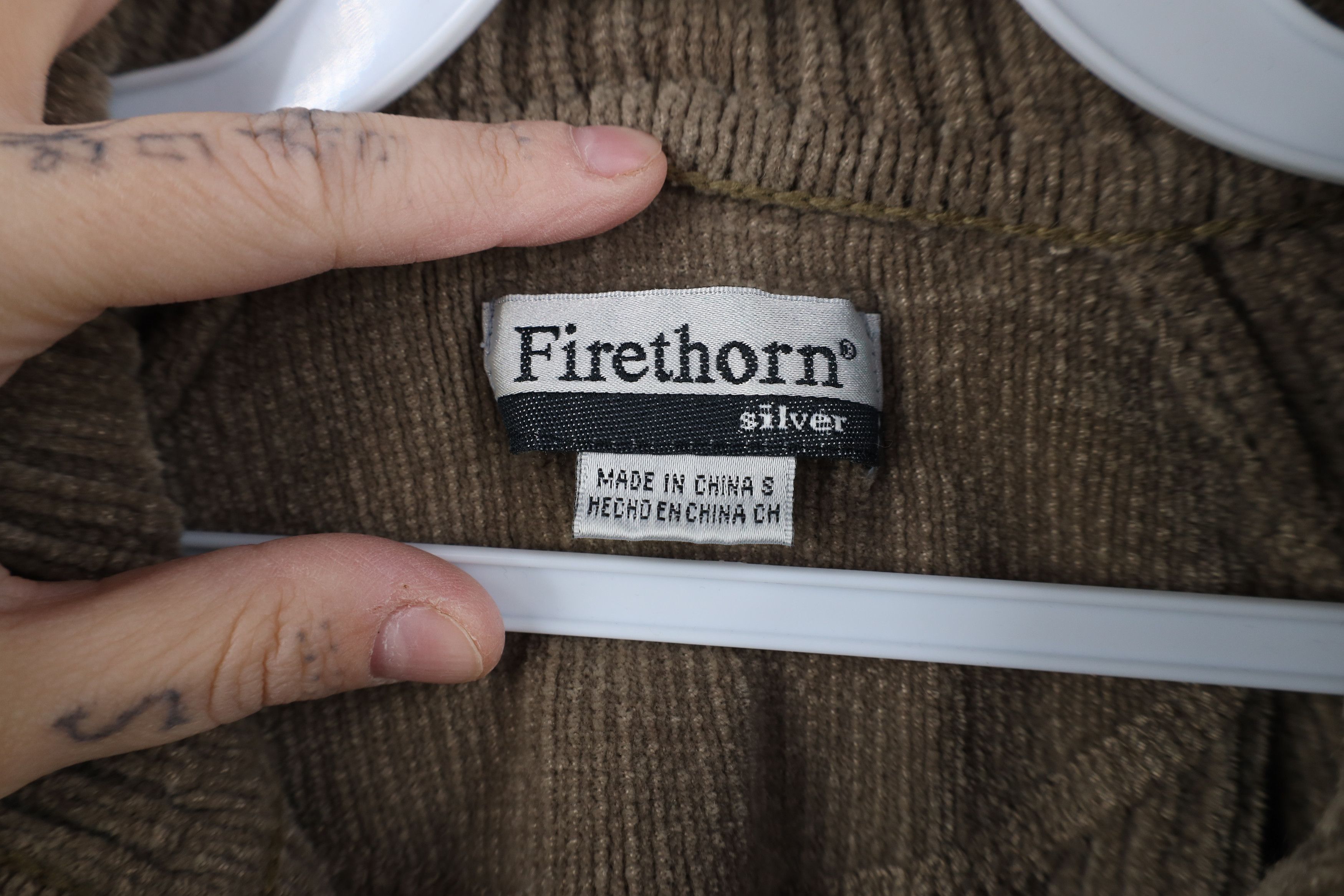 Vintage Vintage 90s Streetwear Fit Ribbed Fleece Half Zip Sweater Size S / US 4 / IT 40 - 7 Thumbnail