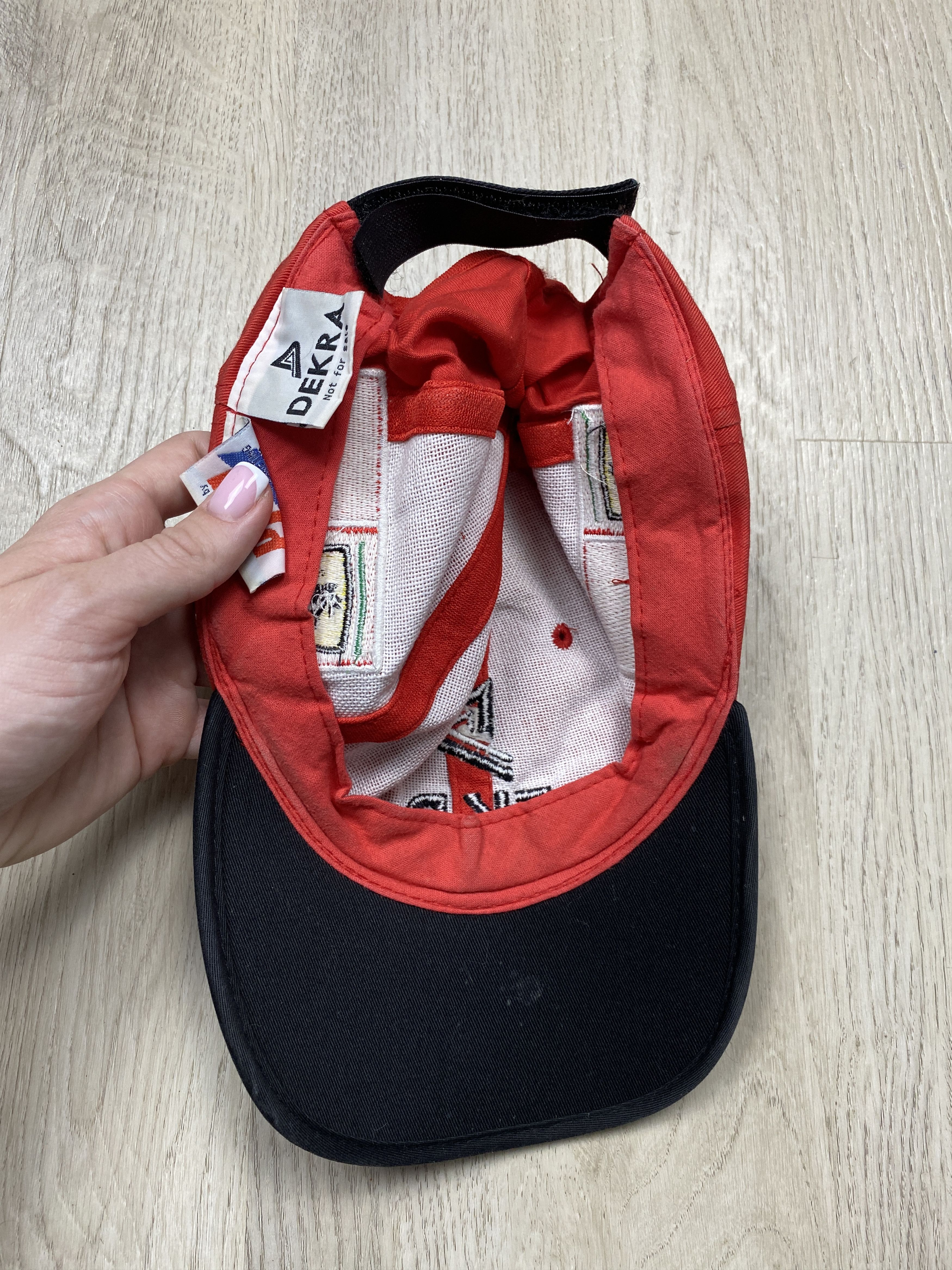 Ferrari Ferrari Michael Schumacher Dekra 1998 Vintage Mens Hat Cap Size ONE SIZE - 10 Thumbnail